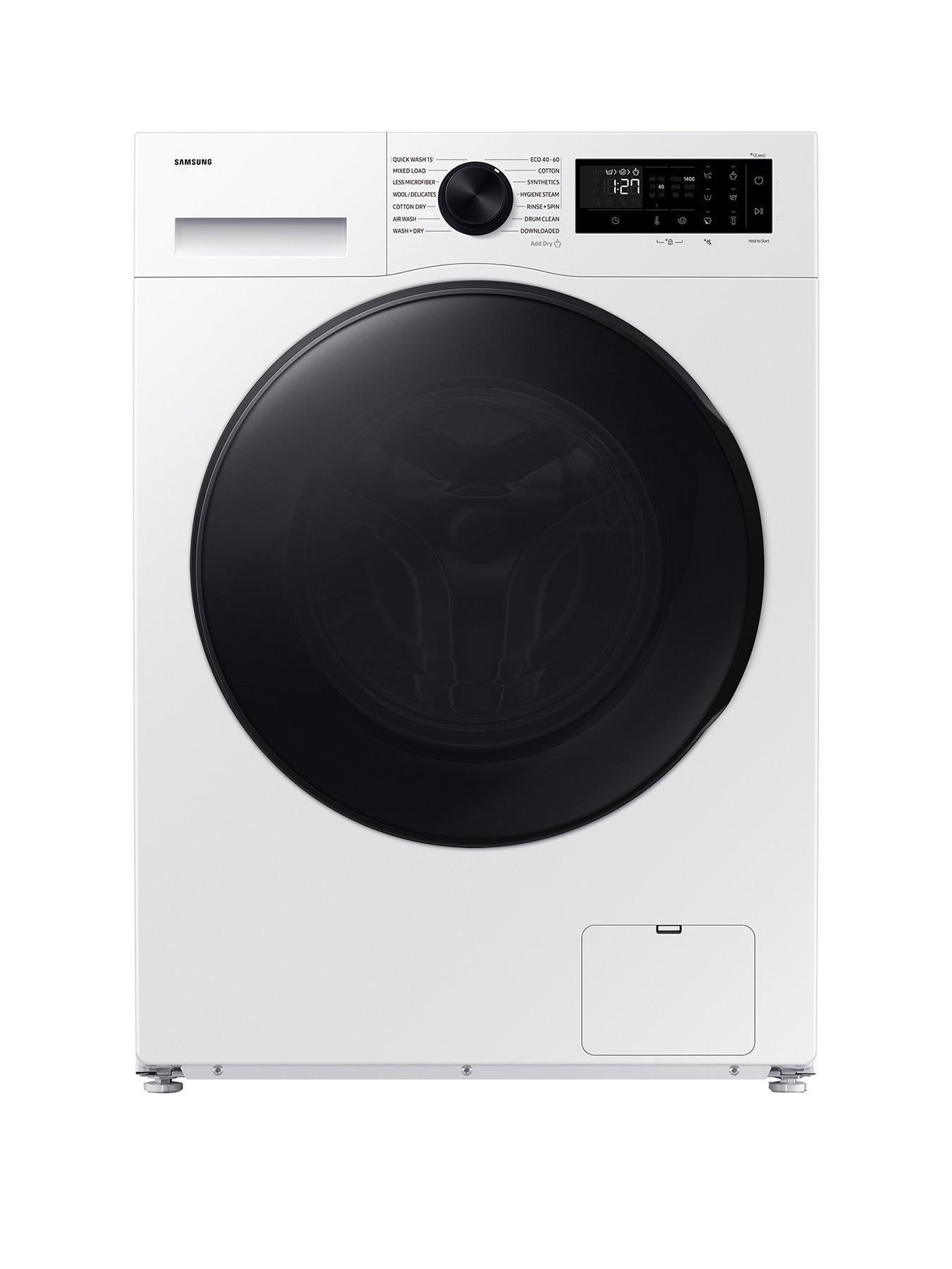 undefined Series 5 WD90DG5B15BEEU 9kg Load, 6kg Dry, 1400 Spin Washer Dryer with ecobubble Technology - White