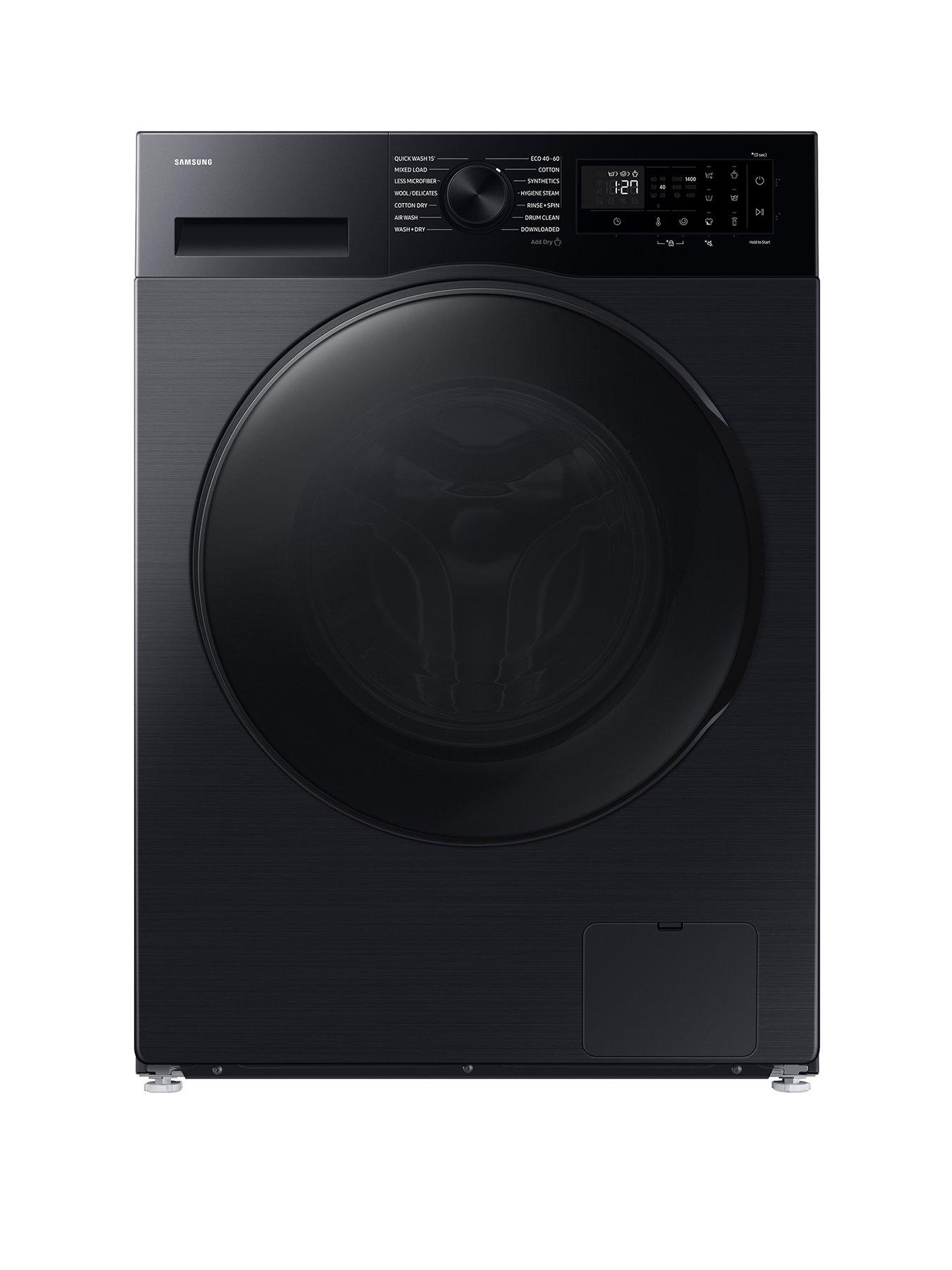 undefined Series 5 WD90DG5B15BBEU 9kg Load, 6kg Dry, 1400 Spin Washer Dryer with ecobubble Technology - Black