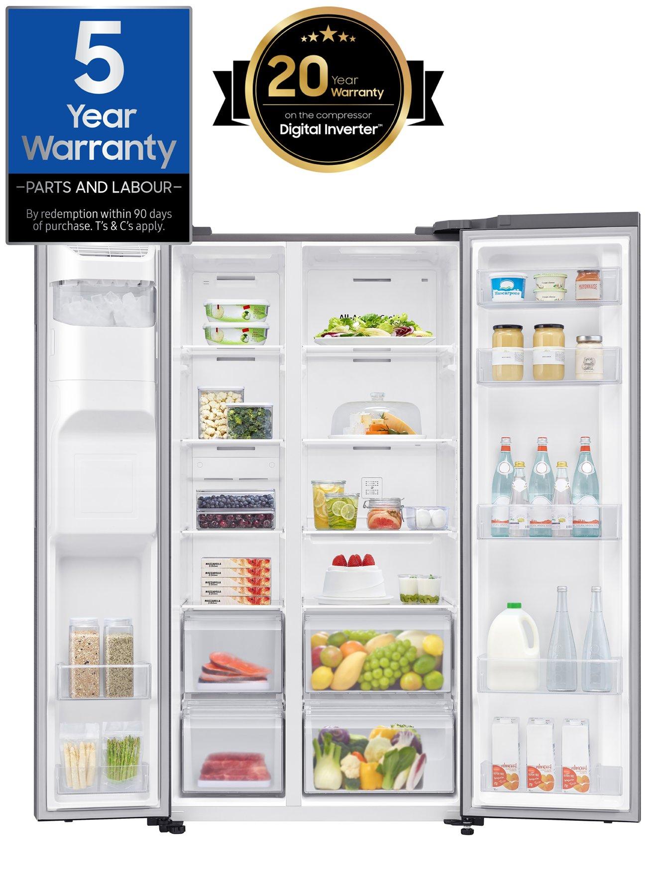 samsung-rs65dg5403b1eu-american-style-fridge-freezer-with-spacemaxtrade-technology-sliverstillFront