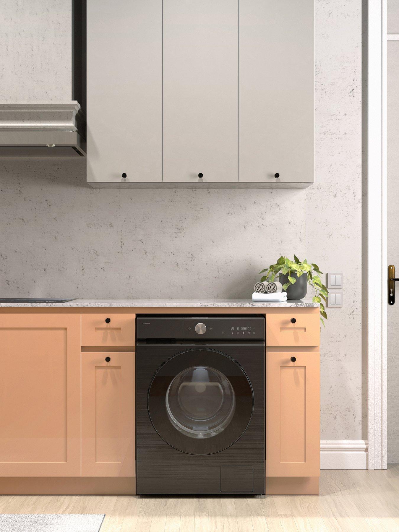 Image 3 of 8 of Samsung Series 8 AI Energy WW11DB8B95GBU1 11kg Load, 1400 Spin Washing Machine with QuickDrive, AI Wash and SpaceMax - Black