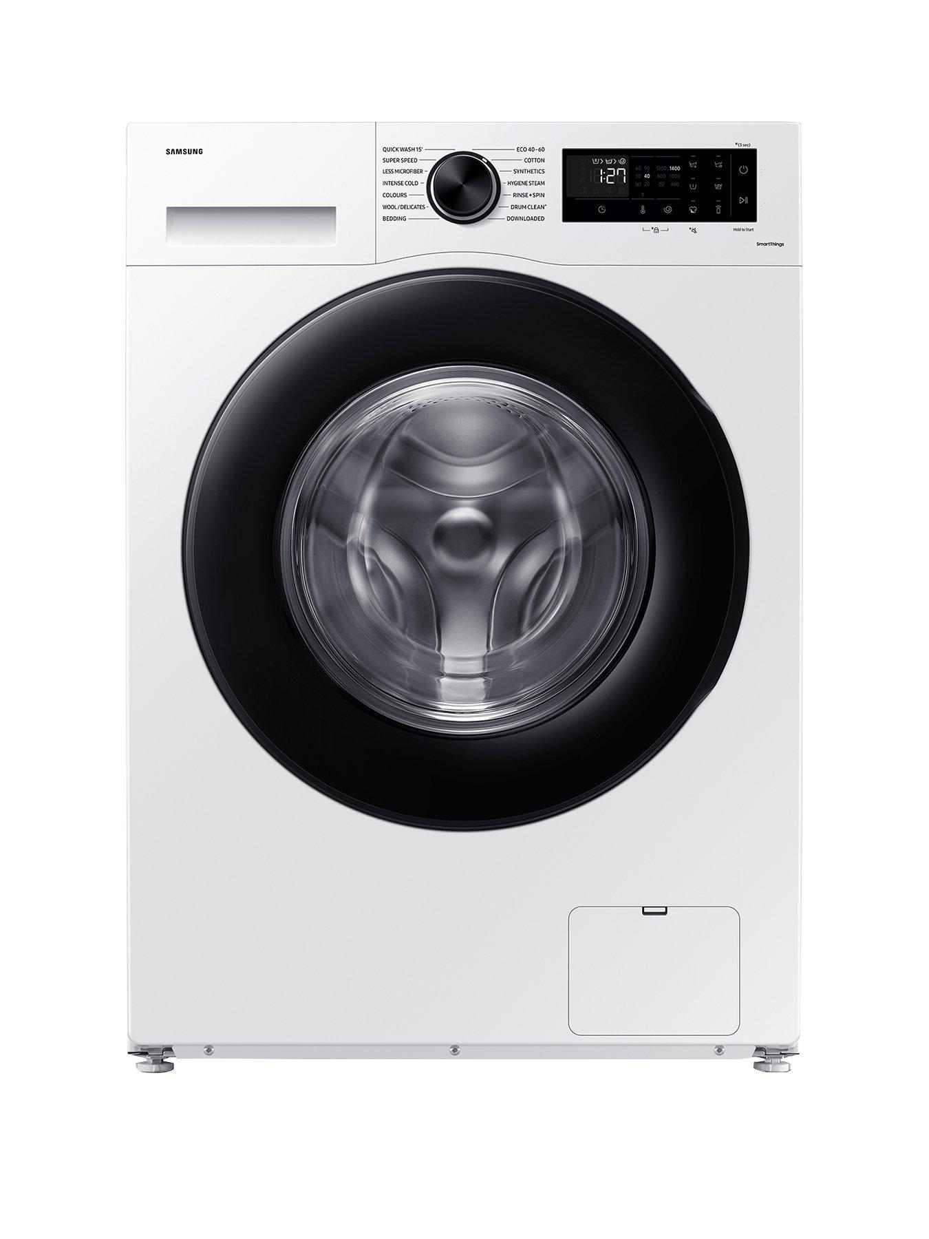Image 1 of 8 of Samsung Series 5 AI Energy WW11DG5B25AEEU 11kg Load, 1400 Spin Washing Machine with SpaceMax - White
