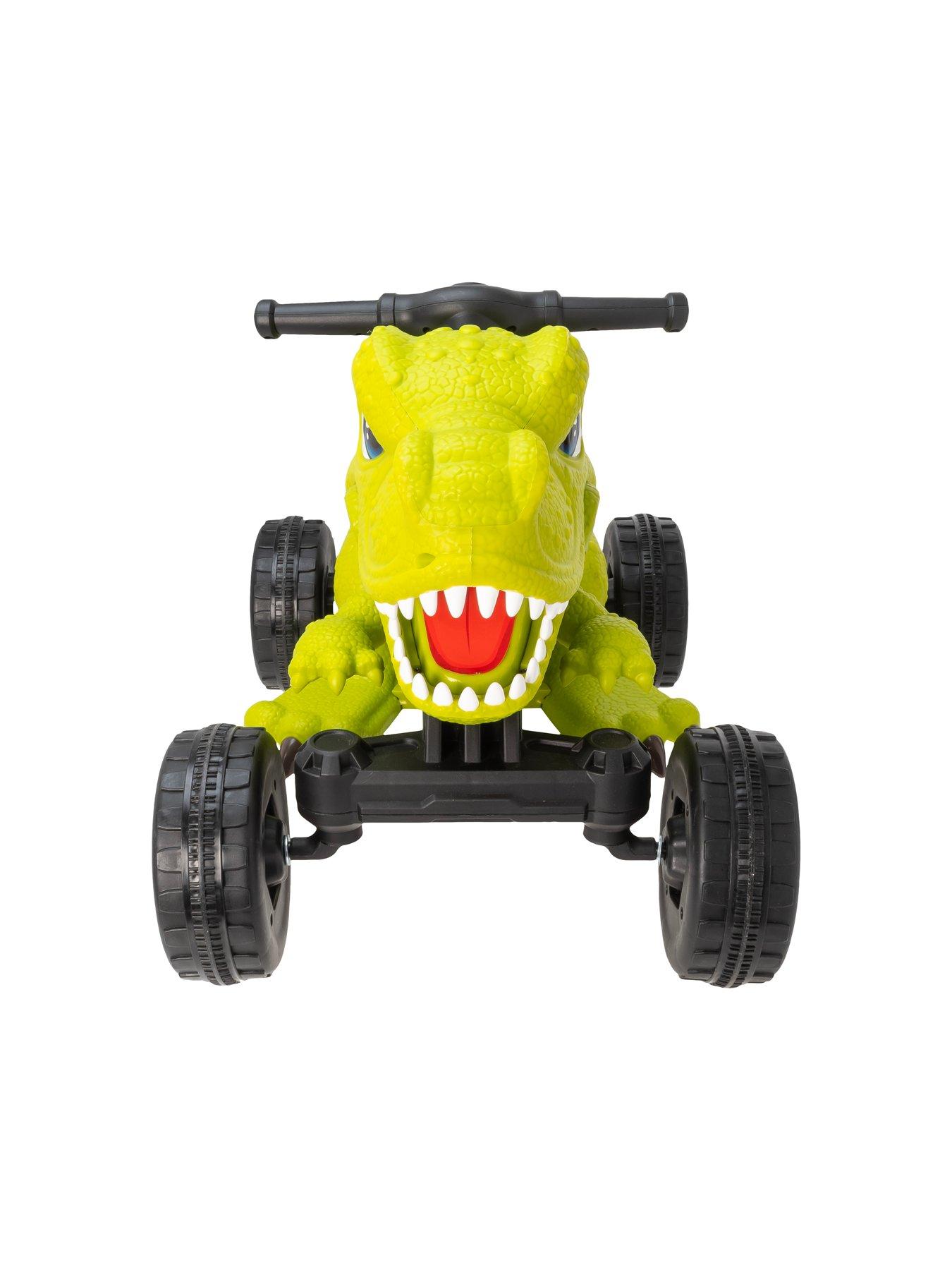 Image 5 of 7 of EVO Button-Driven Dino Quad Ride-On