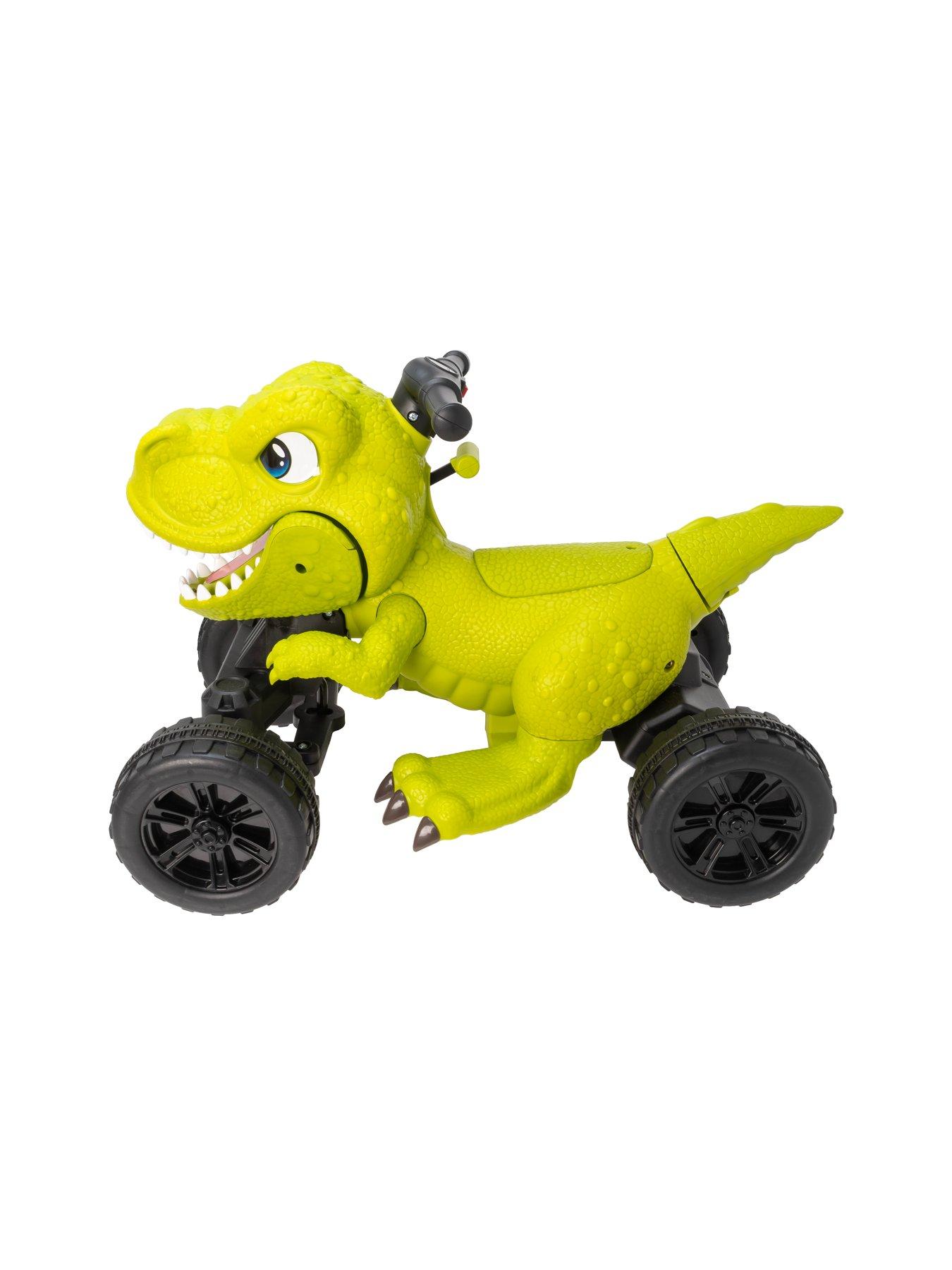 Image 6 of 7 of EVO Button-Driven Dino Quad Ride-On