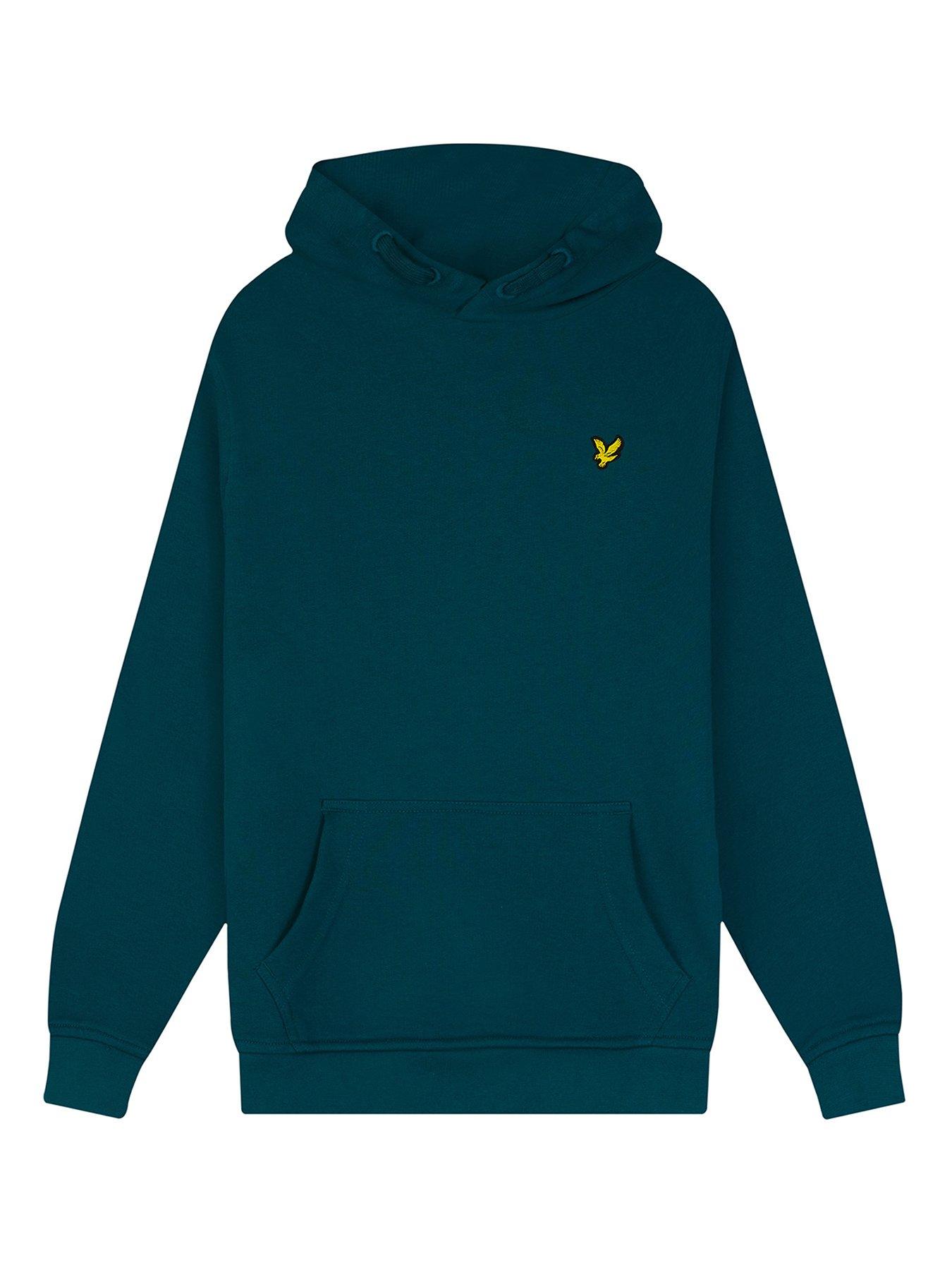 Lyle Scott Boys Script Embroidered Hoodie Gunmetal Very Ireland