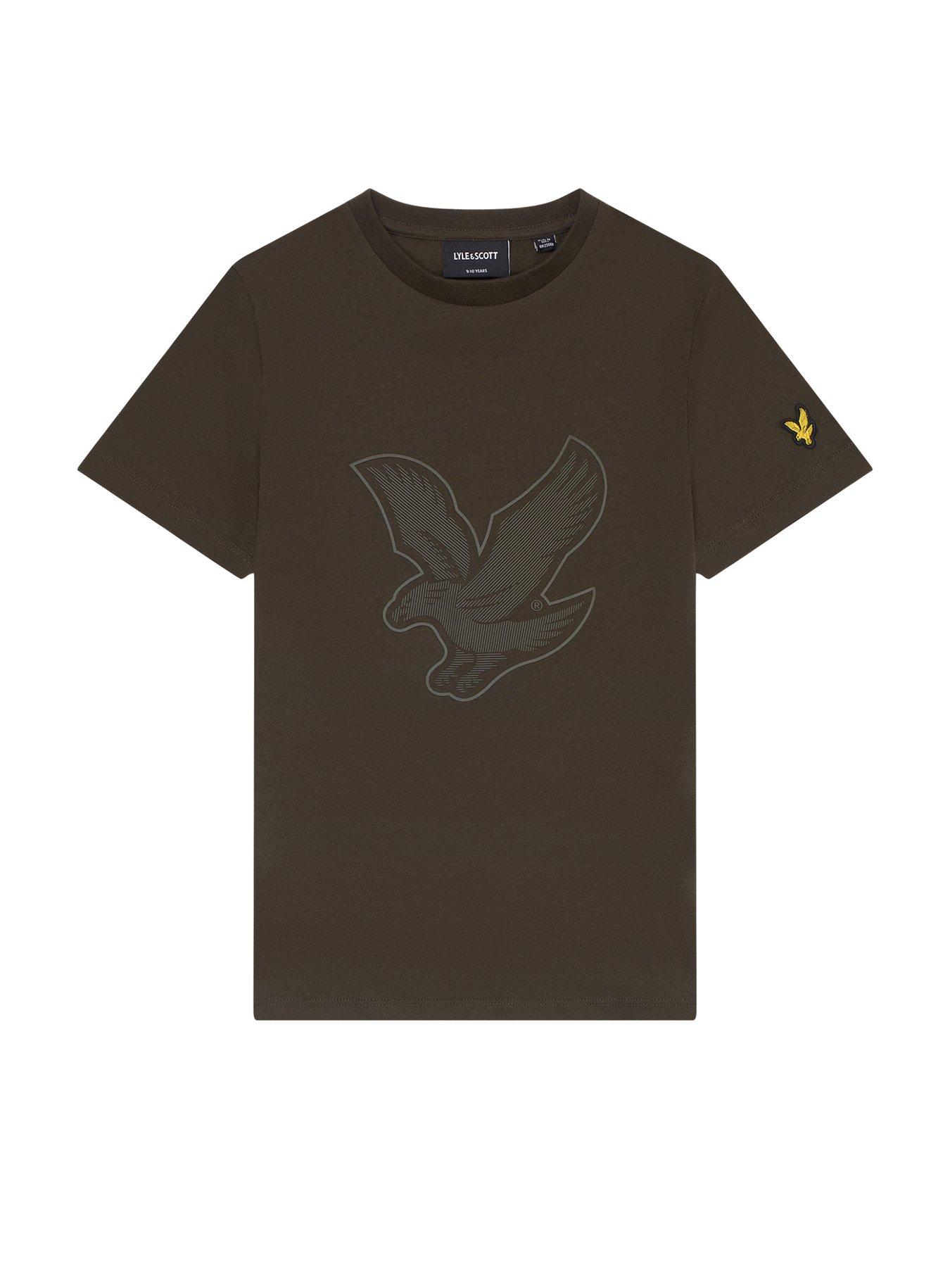 lyle-scott-boys-graphic-eagle-t-shirt-blackfront