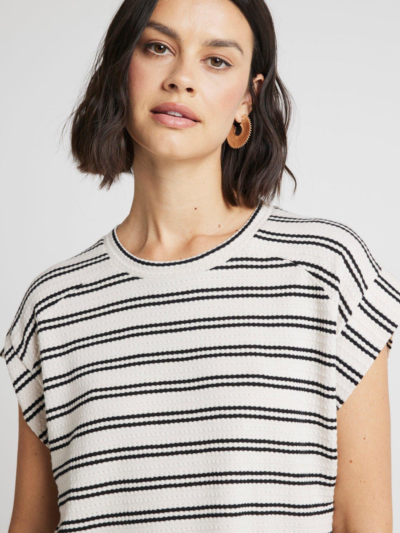 river-island-stripe-turn-up-shirt-creamoutfit