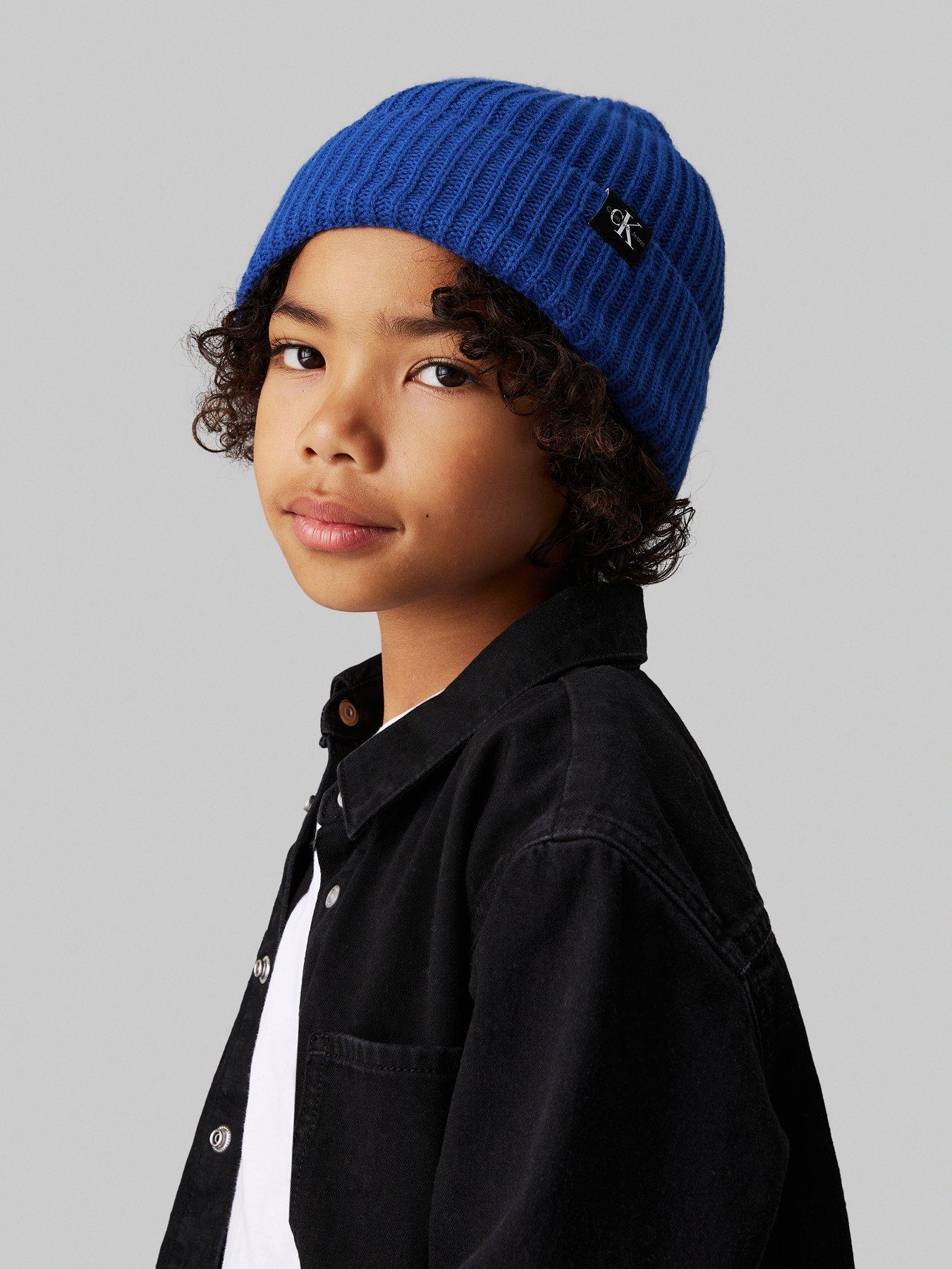 calvin-klein-jeans-kids-monogram-rib-beanie-blueback