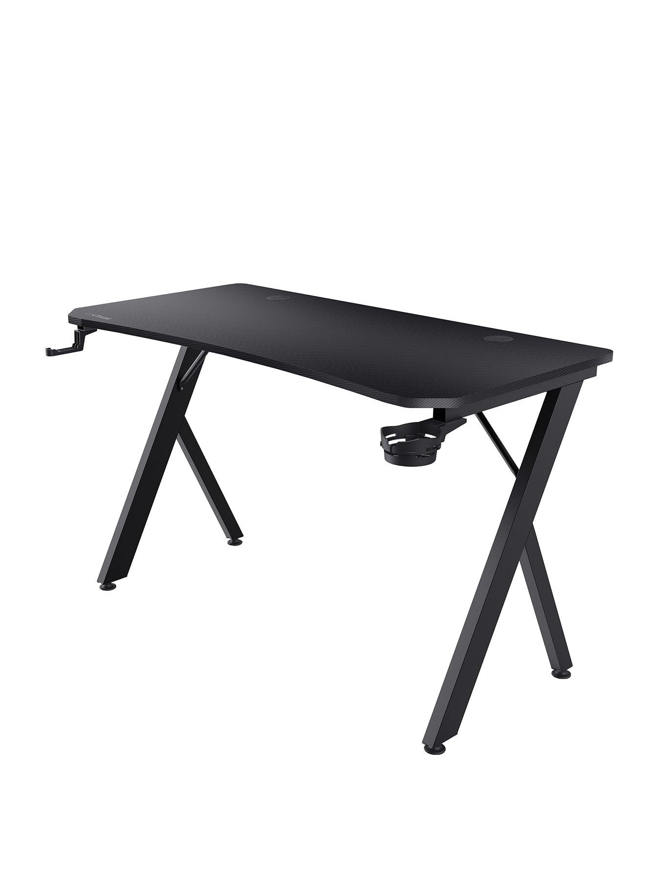 Image 1 of 8 of Trust GXT700 Omnius Gaming Desk