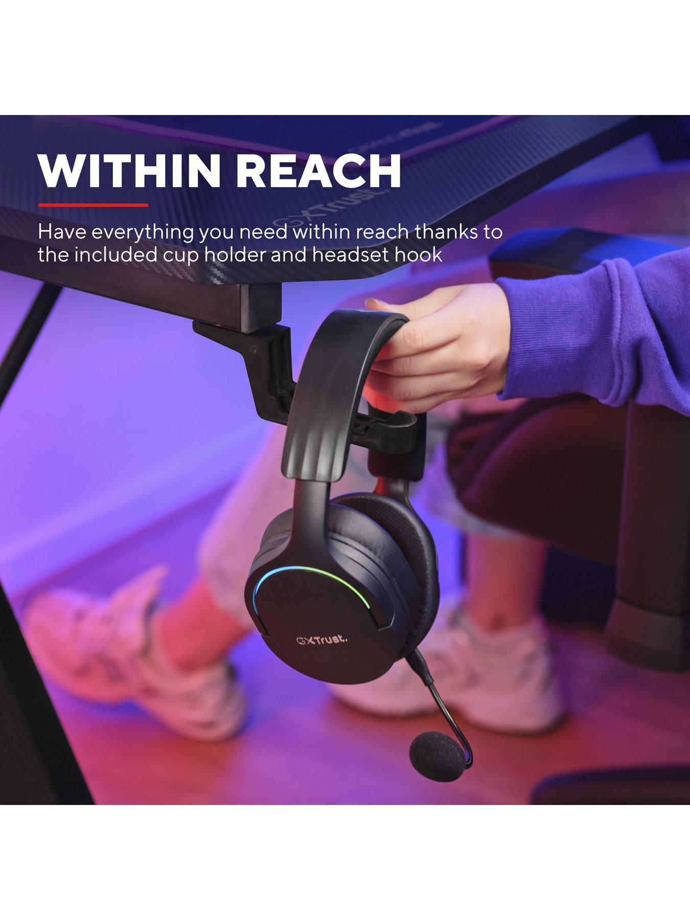 Image 7 of 8 of Trust GXT700 Omnius Gaming Desk
