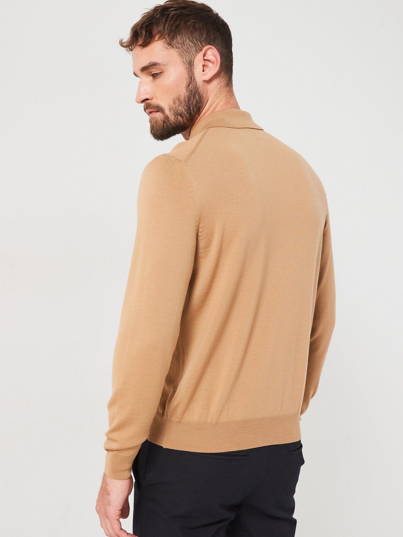 boss-bono-l-regular-fit-long-sleeve-knitted-polo-beigestillFront