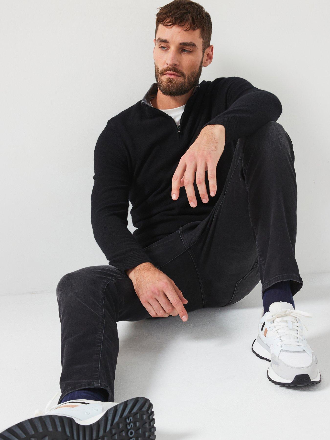 boss-boss-emarlo-regular-fit-contrast-trim-14-zip-knitted-jumper-black