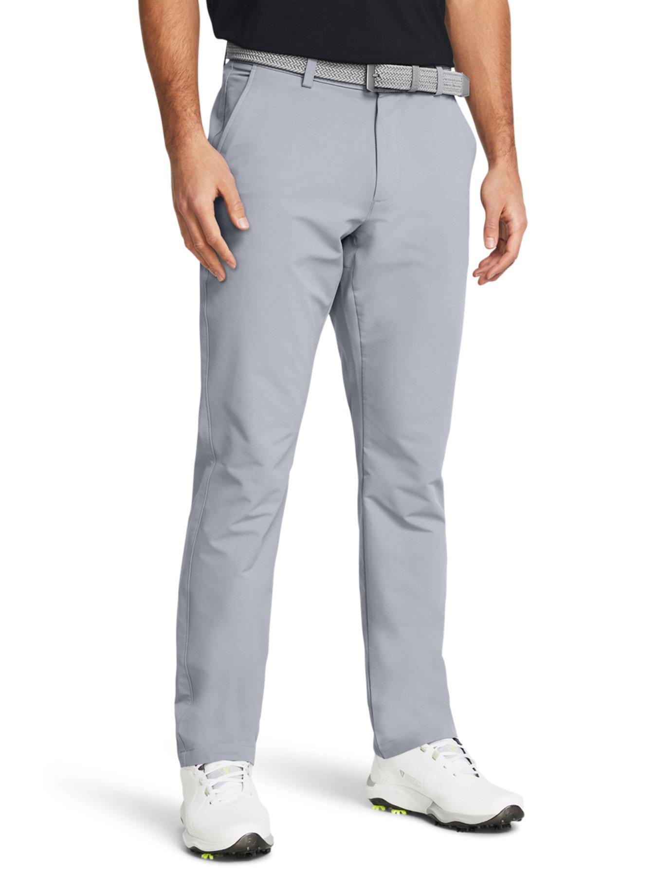 UNDER ARMOUR Mens Matchplay Tapered Trousers - Grey
