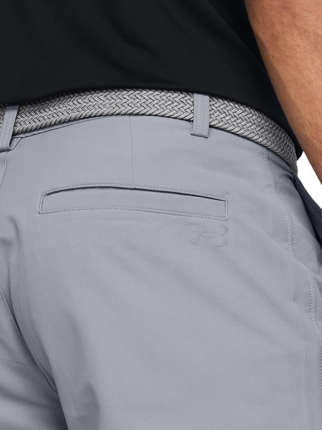 Image 4 of 6 of UNDER ARMOUR Mens Golf Tech Tapered Pants 32 Leg - Grey