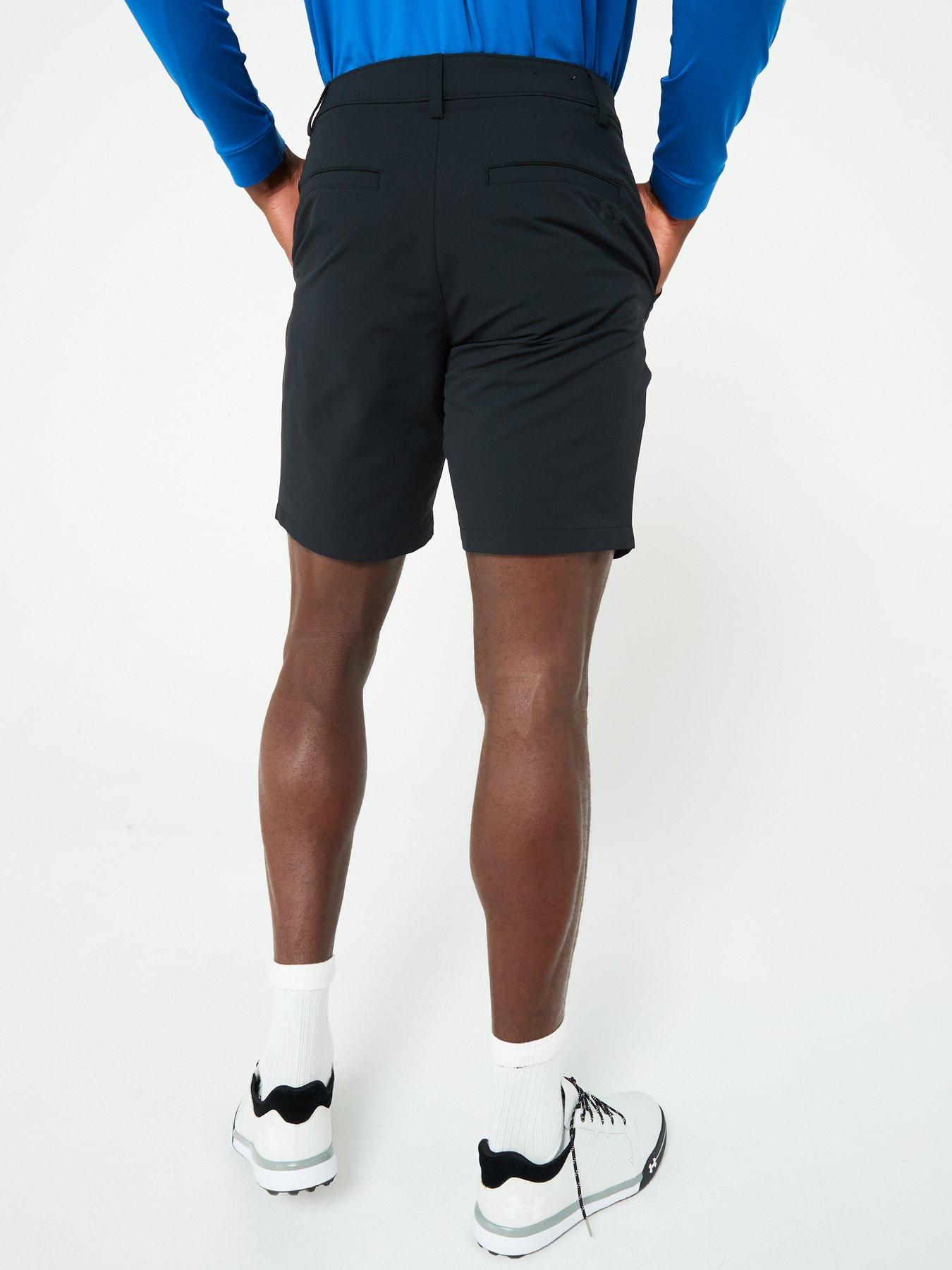 under-armour-mens-golf-tech-taper-shorts-blackstillFront