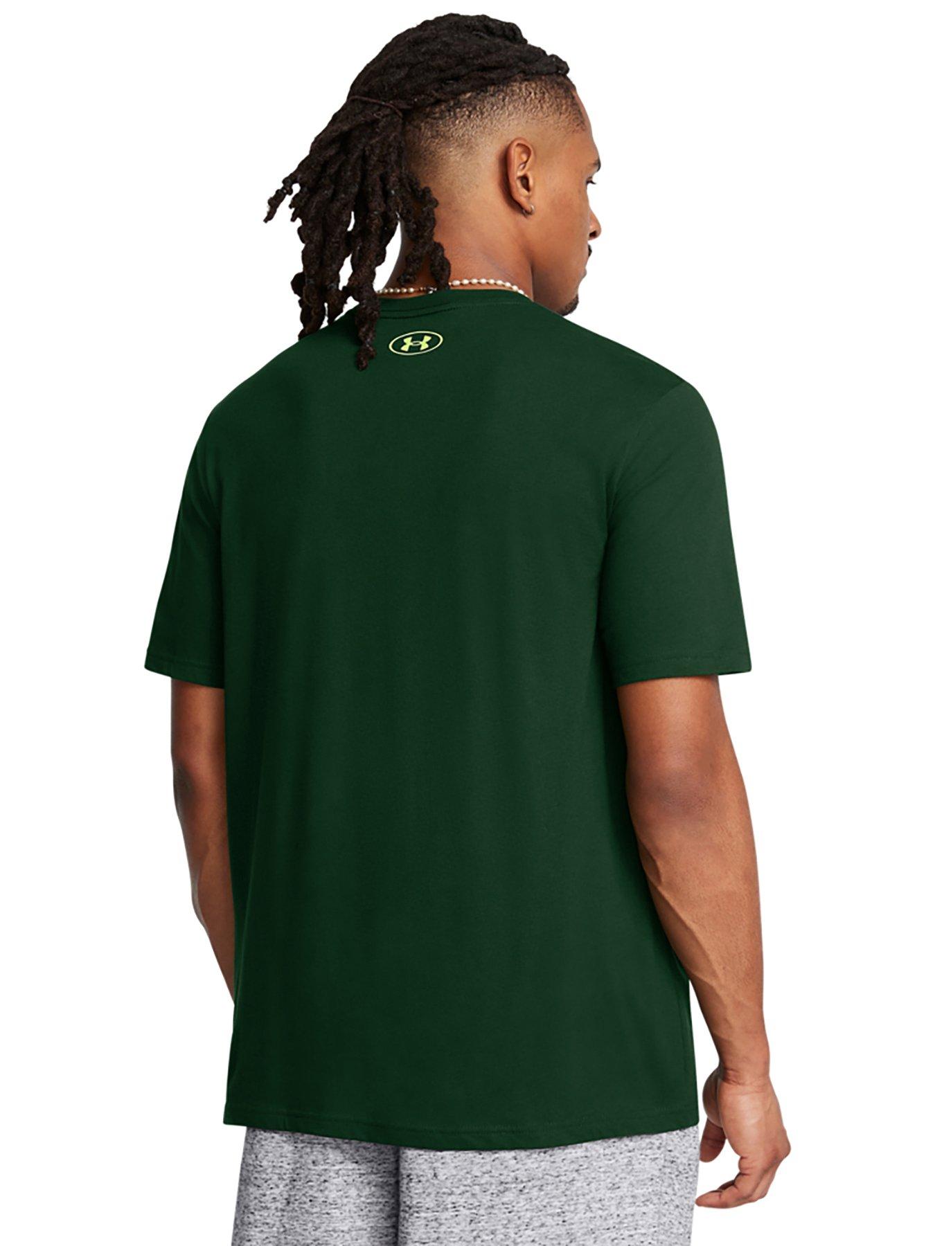 under-armour-mens-training-gl-foundation-t-shirt-greenstillFront