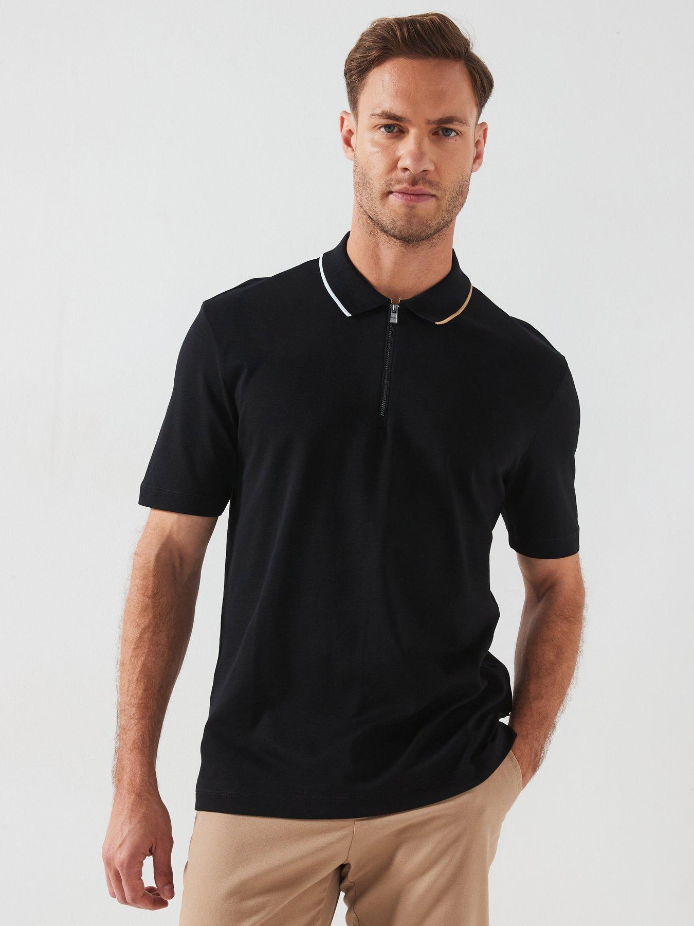 boss-boss-c-paras-30-regular-fit-14-zip-polo-shirt-black