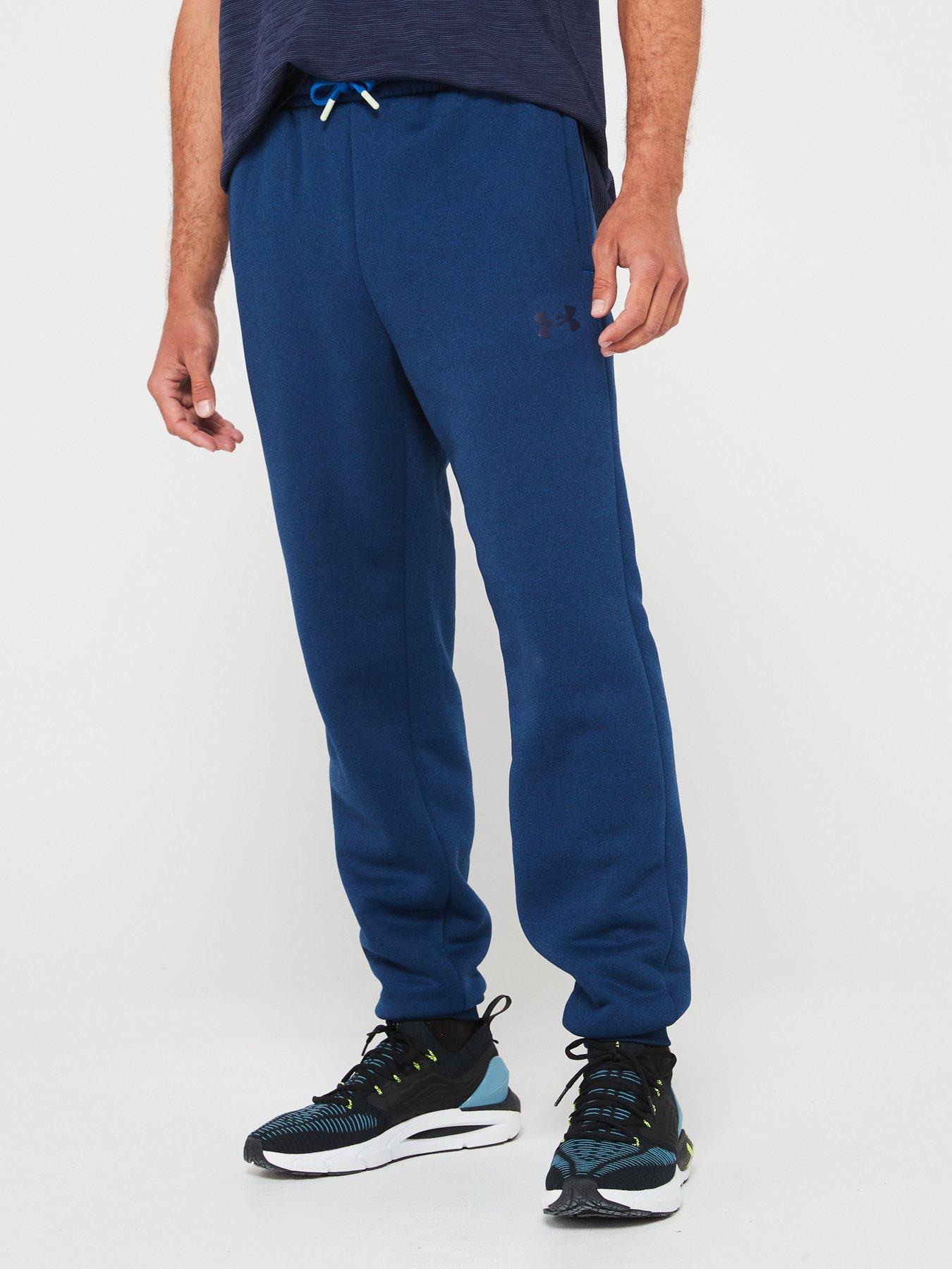 under-armour-mens-training-armour-fleece-pro-joggers-bluefront