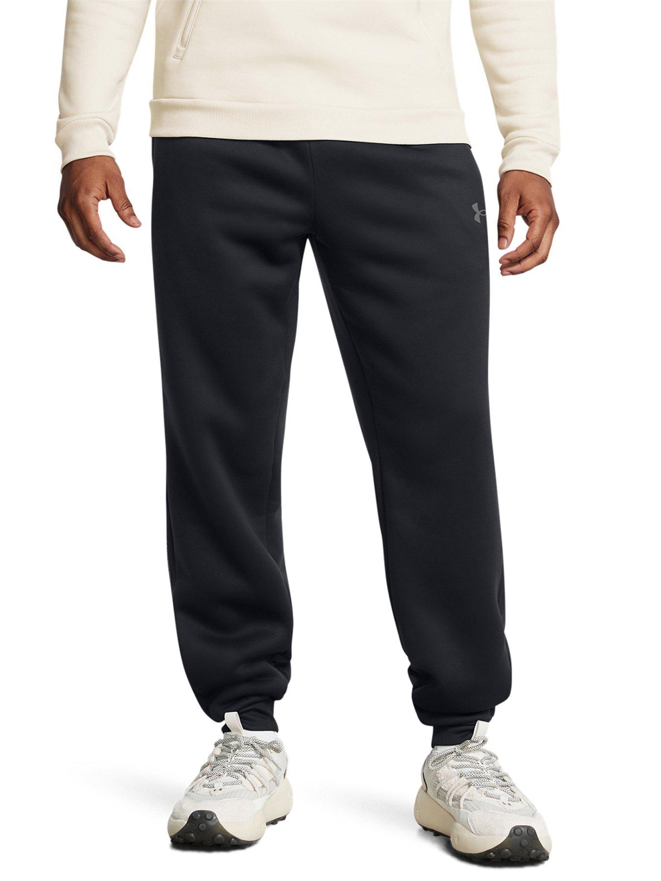 under-armour-mens-training-armour-fleece-pro-joggers-blackfront