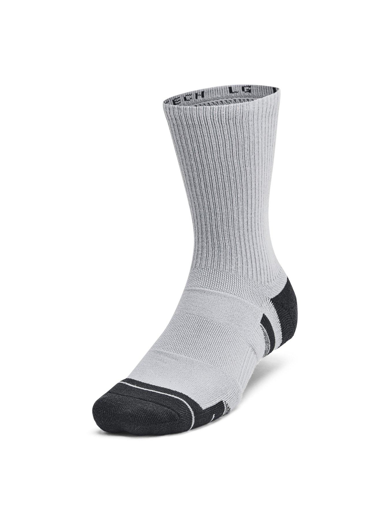 Image 4 of 4 of UNDER ARMOUR 6 Pack of&nbsp;Adult Unisex Performance Tech&nbsp;Crew Socks - Multi