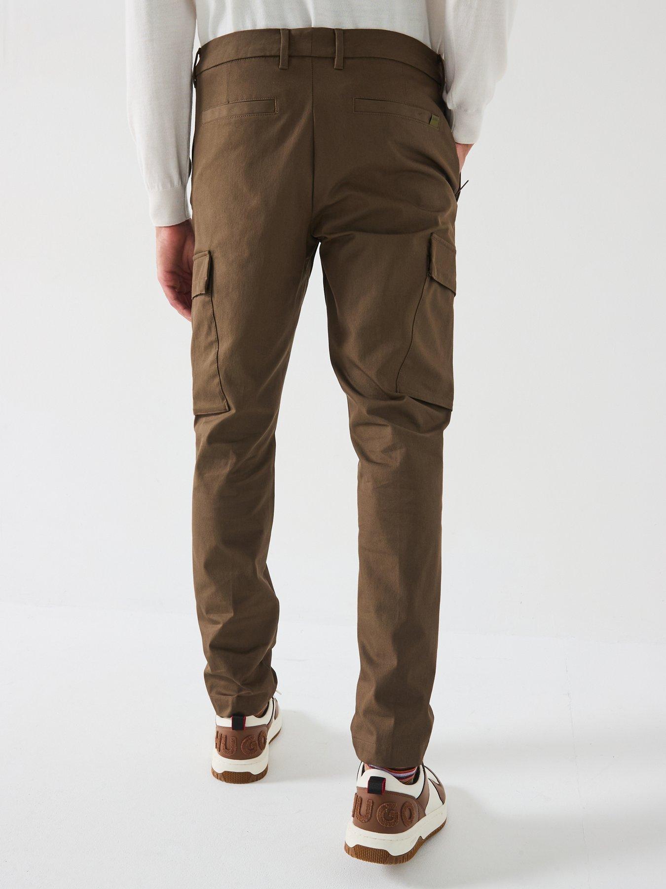 Image 2 of 4 of BOSS Boss P-kaiton-cargo Slim Fit Cargo Pants - Brown