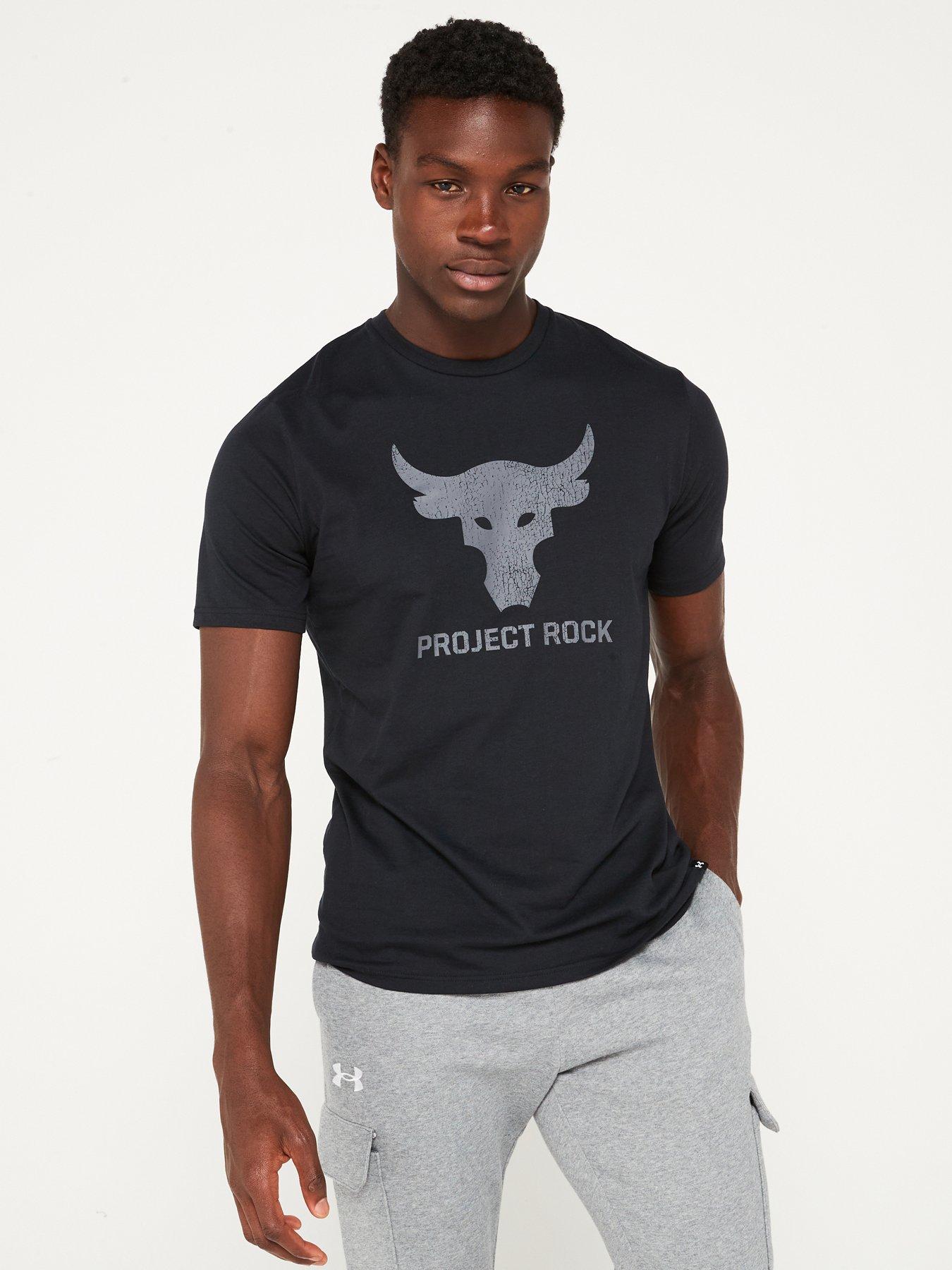 UNDER ARMOUR Mens Training Project Rock Payoff Graphic T-Shirt