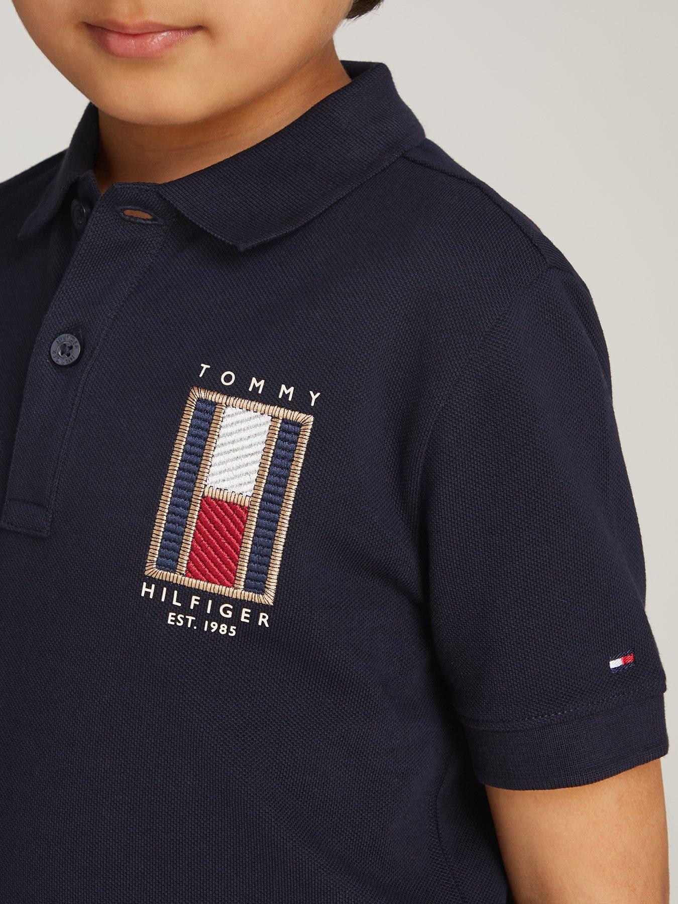 tommy-hilfiger-boys-vertical-flag-reg-short-sleeve-polo-shirt-navyoutfit