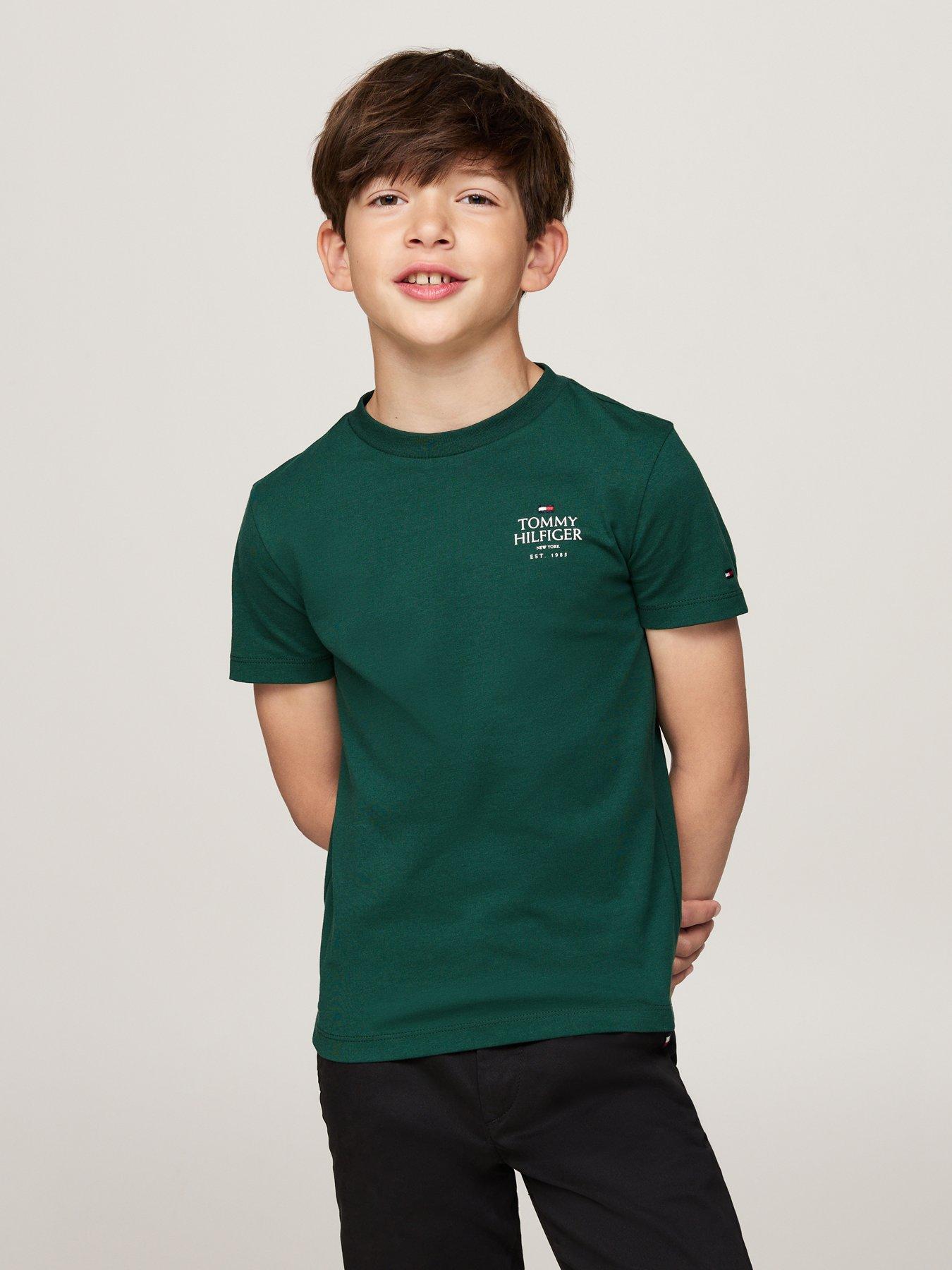 tommy-hilfiger-boys-logo-puff-print-short-sleeve-t-shirt-green