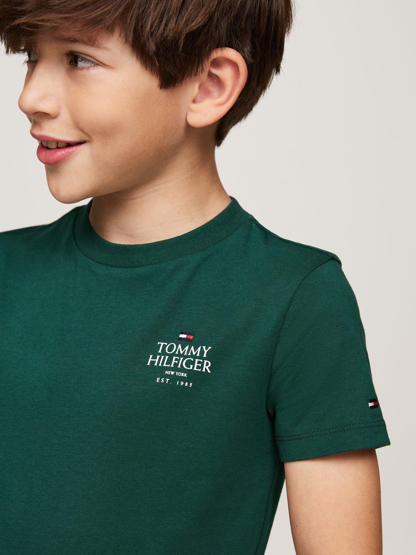 tommy-hilfiger-boys-logo-puff-print-short-sleeve-t-shirt-greendetail