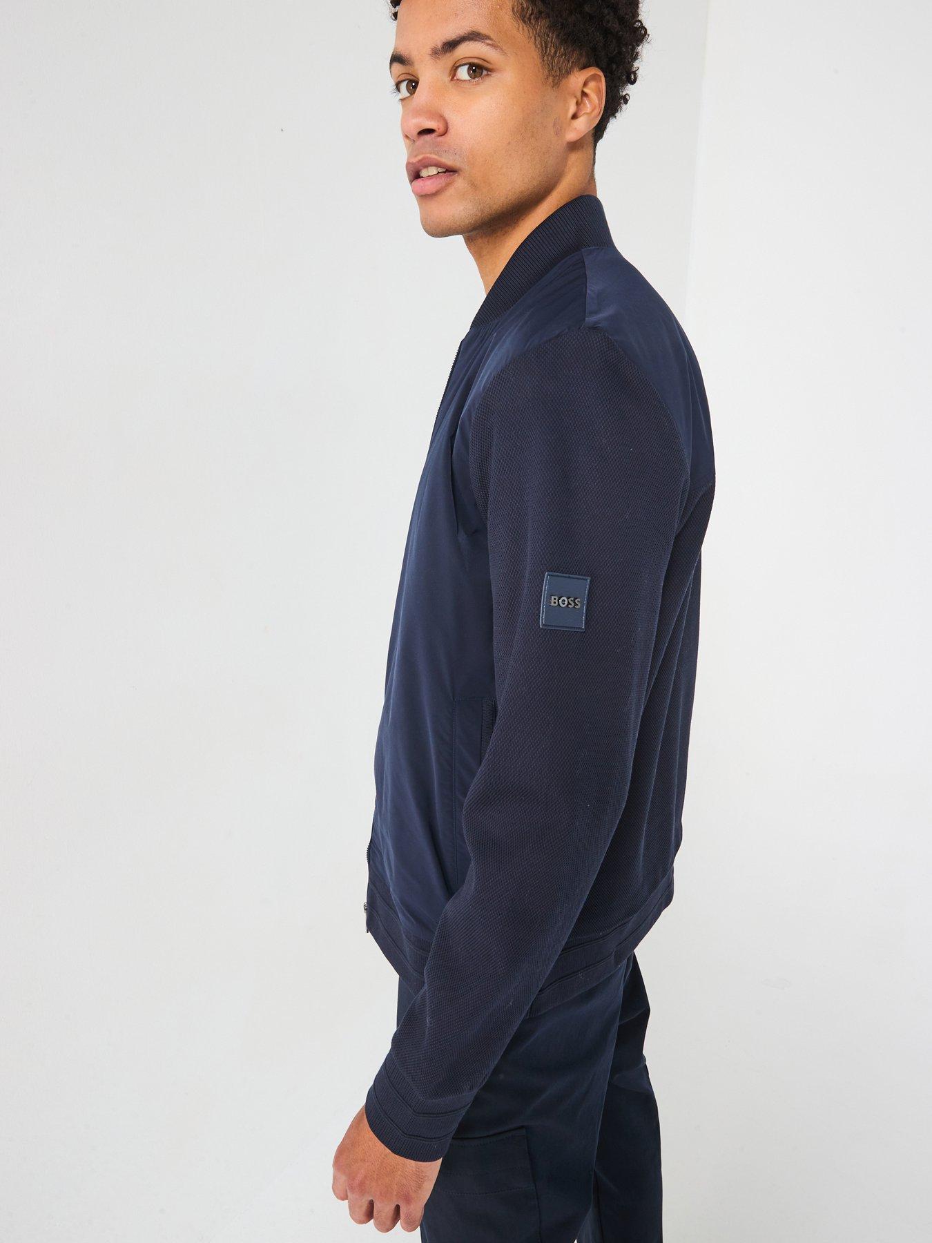 boss-boss-skiles-43-sleeve-nylon-front-zip-bomber-jacket-navyoutfit