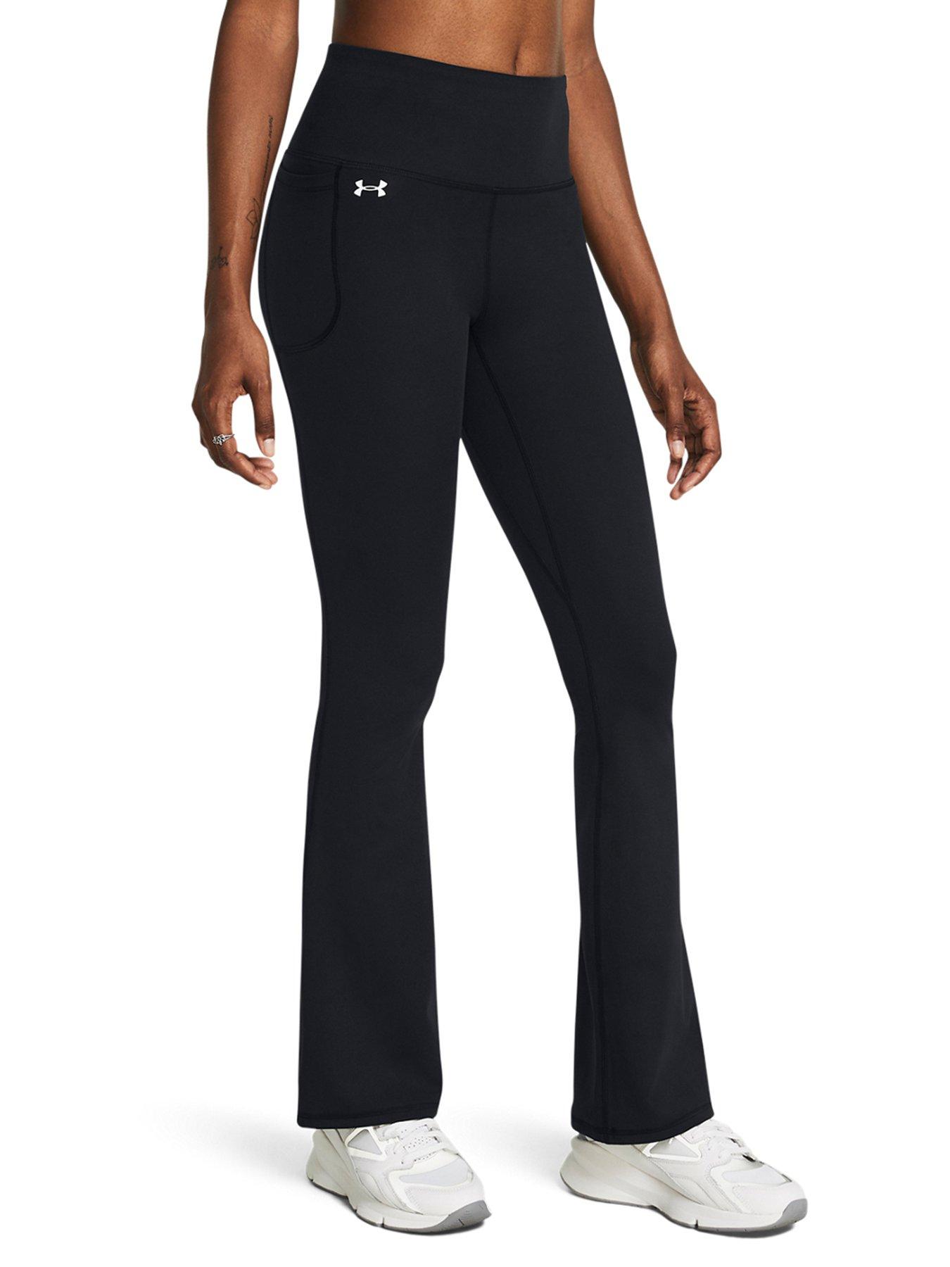 UNDER ARMOUR Womens Training Motion Flare Pants - Black