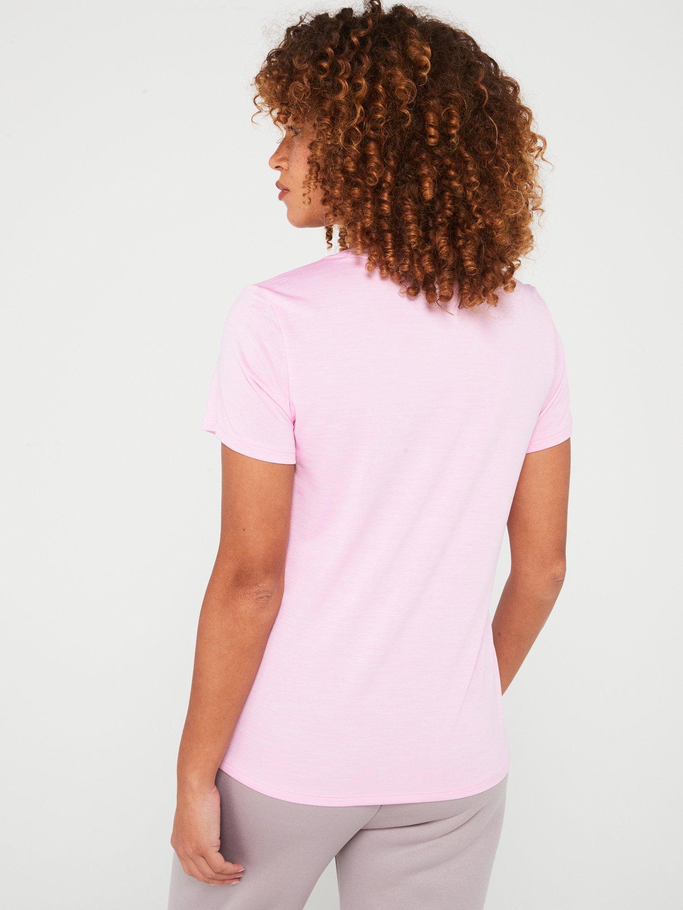 under-armour-womens-training-tech-twist-t-shirt-pinkstillFront