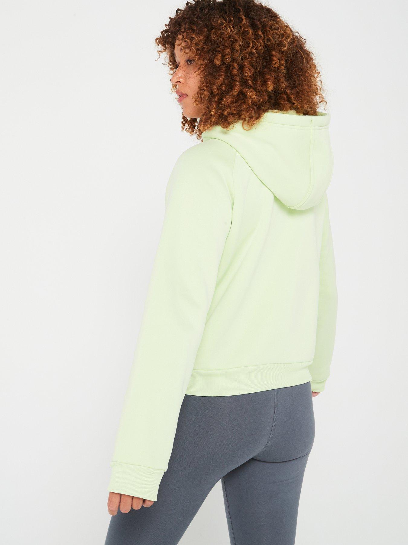 under-armour-womens-training-armour-fleece-pro-hoodie-greenstillFront