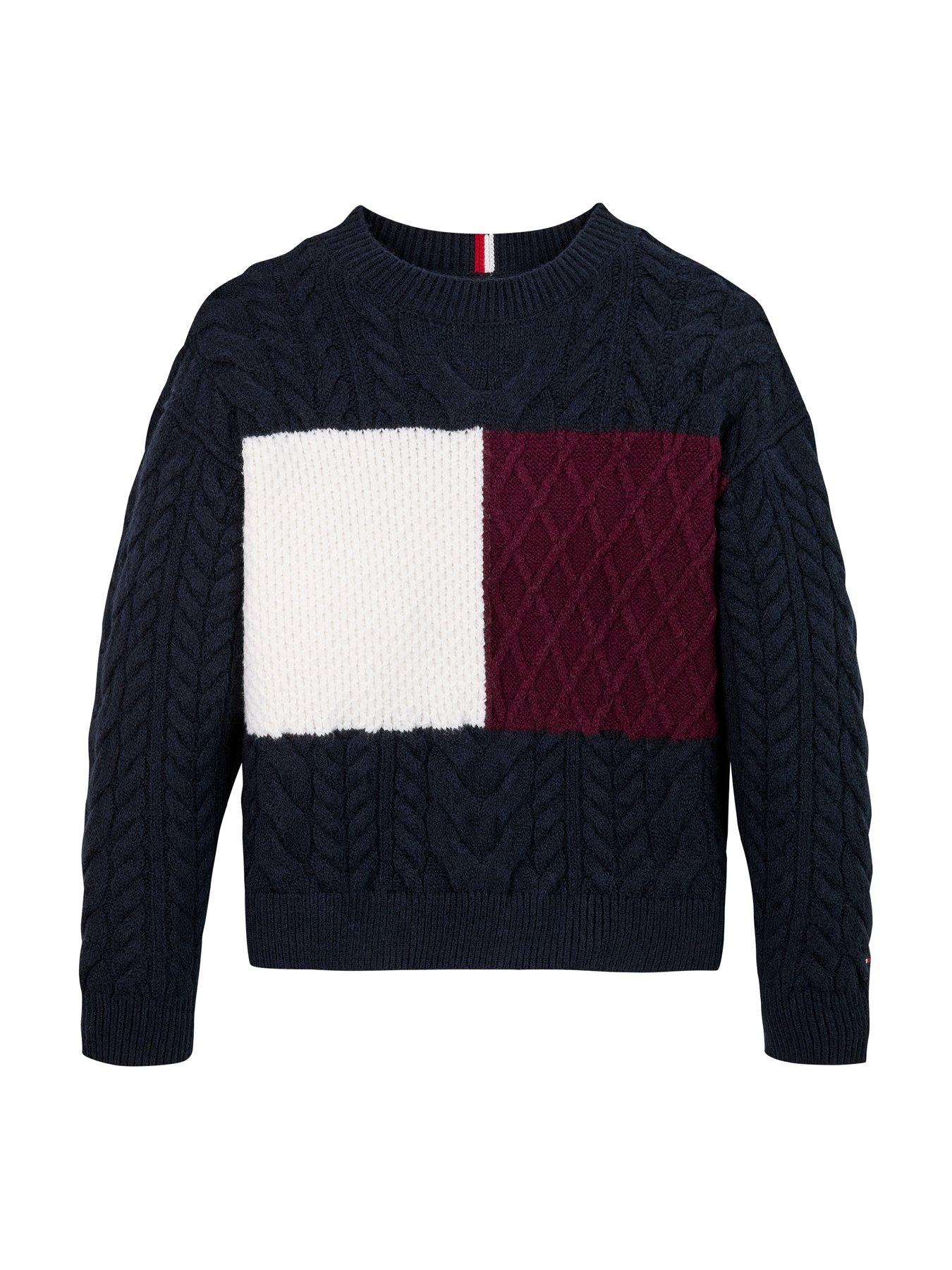 tommy-hilfiger-boys-colorblock-sweater-navydetail