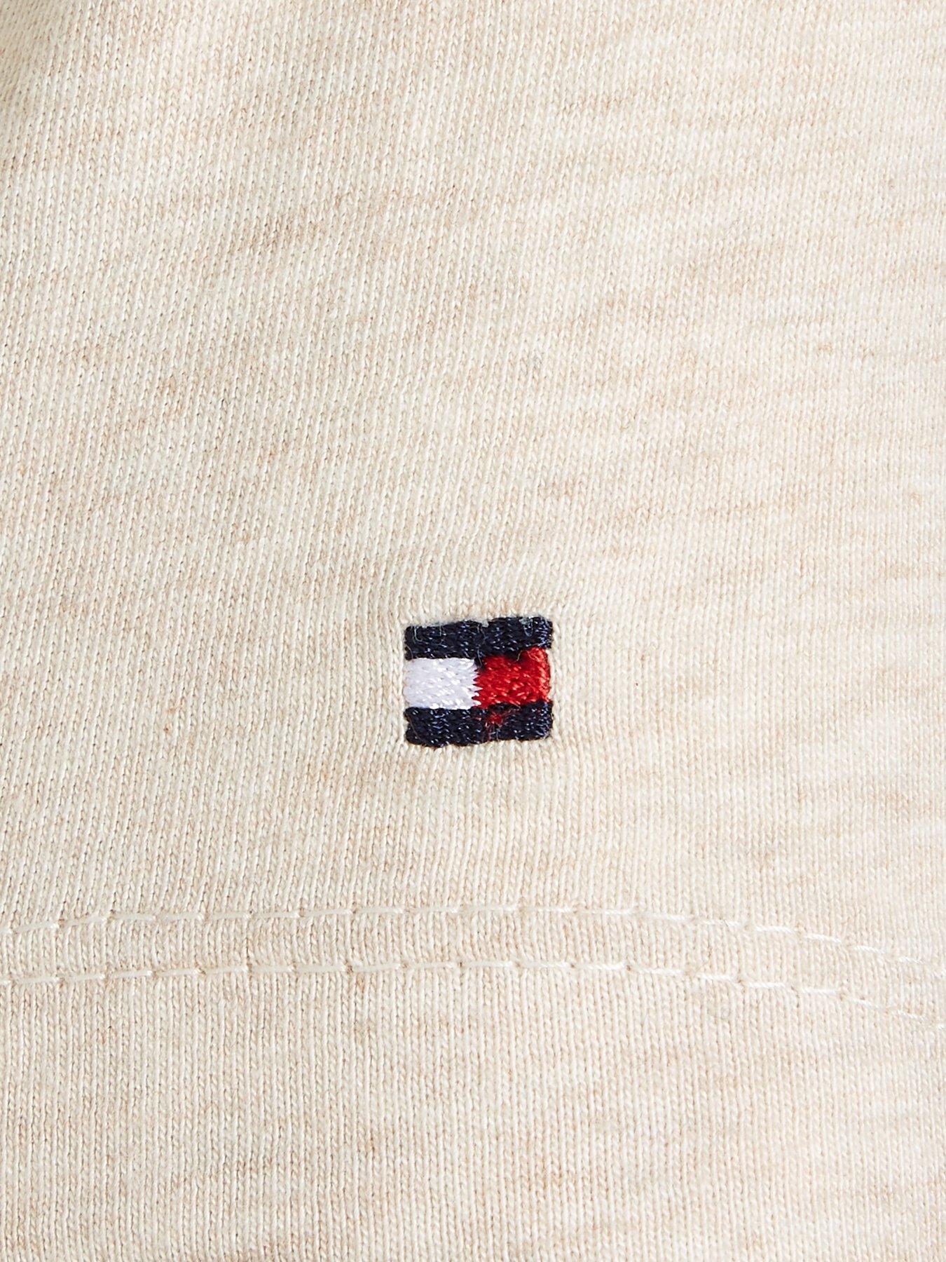 tommy-hilfiger-girls-tommy-dot-foil-short-sleeve-t-shirt-creamdetail