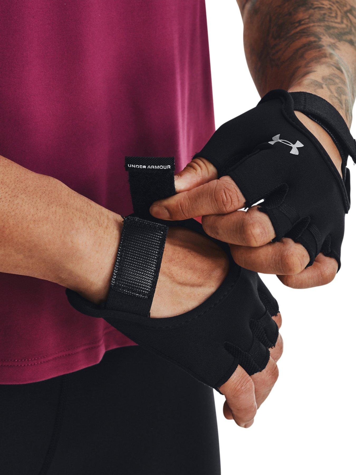 under-armour-womens-training-gym-gloves-blackstillFront