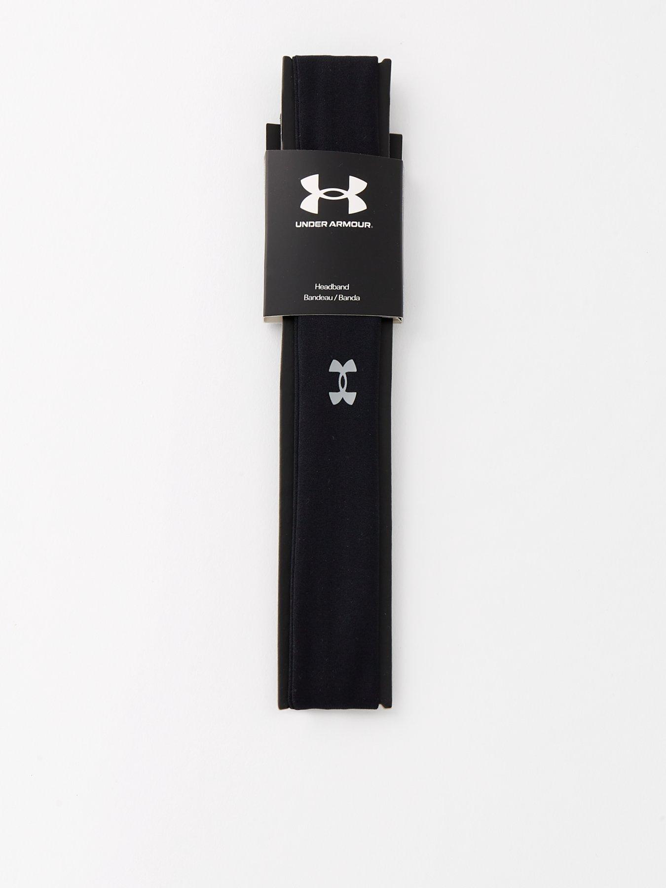 UNDER ARMOUR Womens Training Play Up Headband - Black