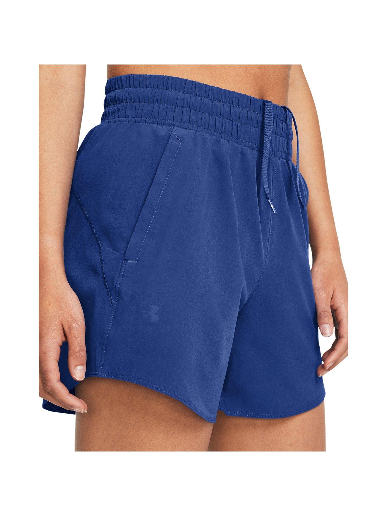 under-armour-womens-training-flex-woven-5inch-shorts-blueoutfit