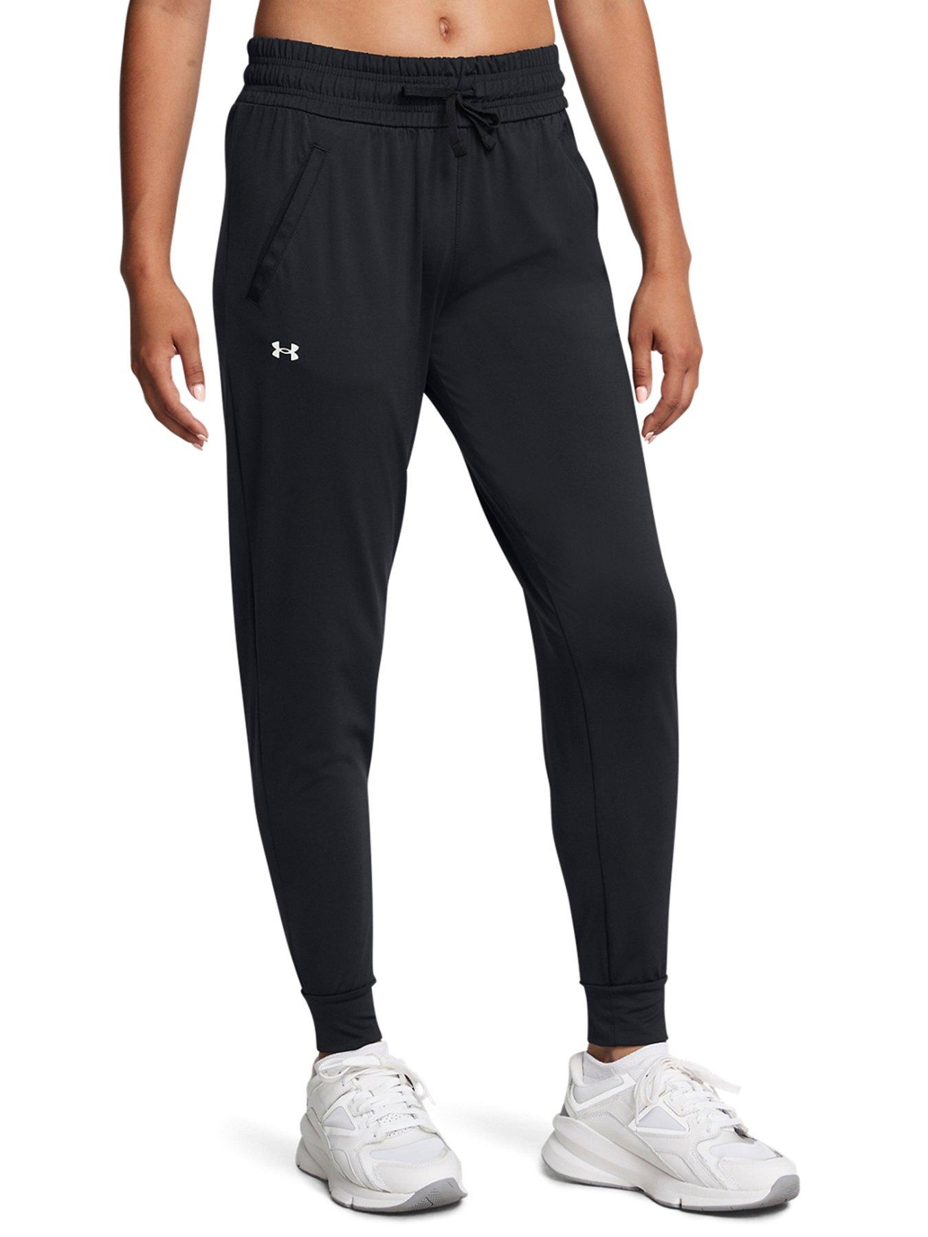 under-armour-womens-training-tech-pants-blackfront