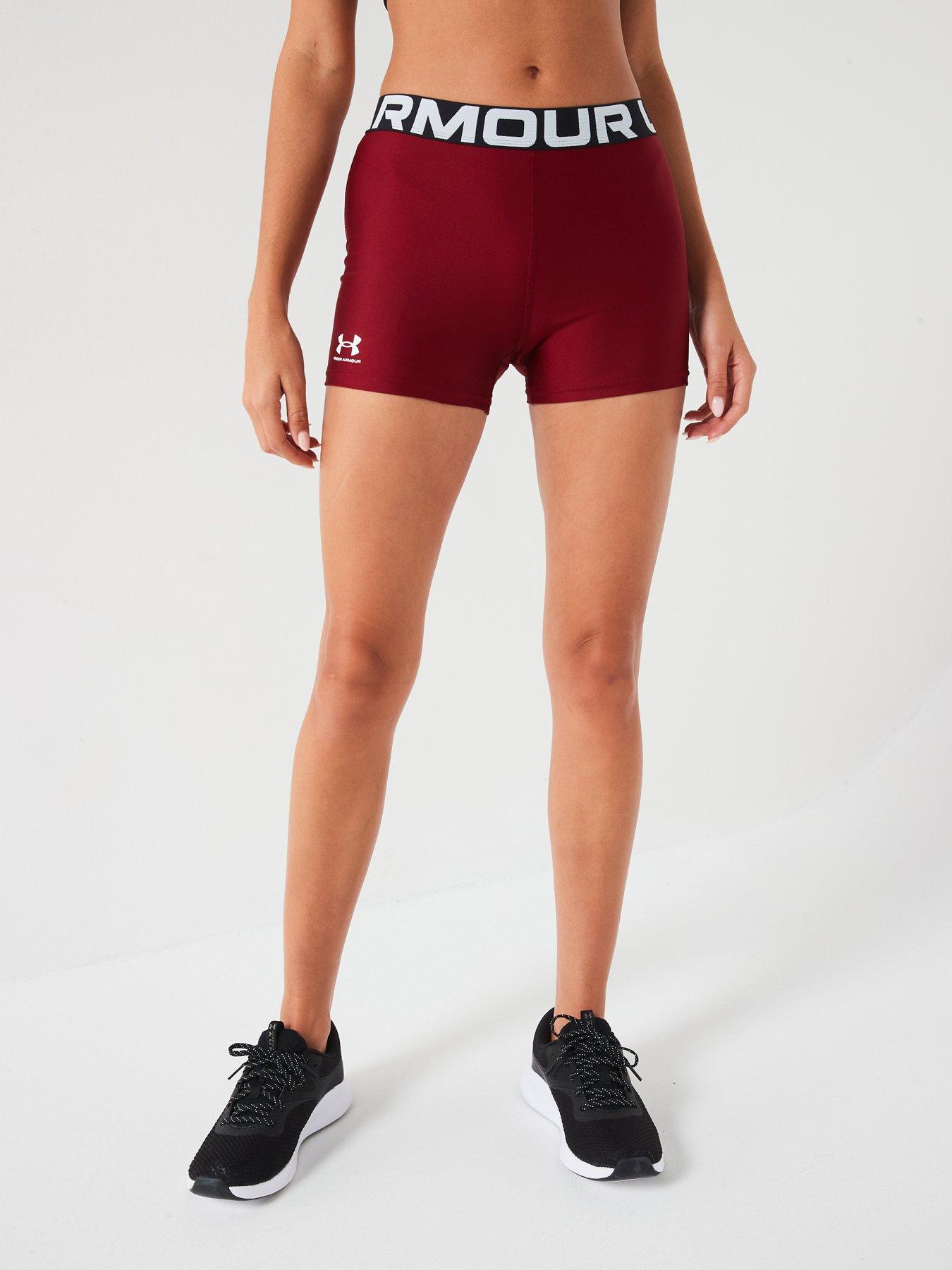 under-armour-womens-training-heat-gear-authentics-shorty-burgundy