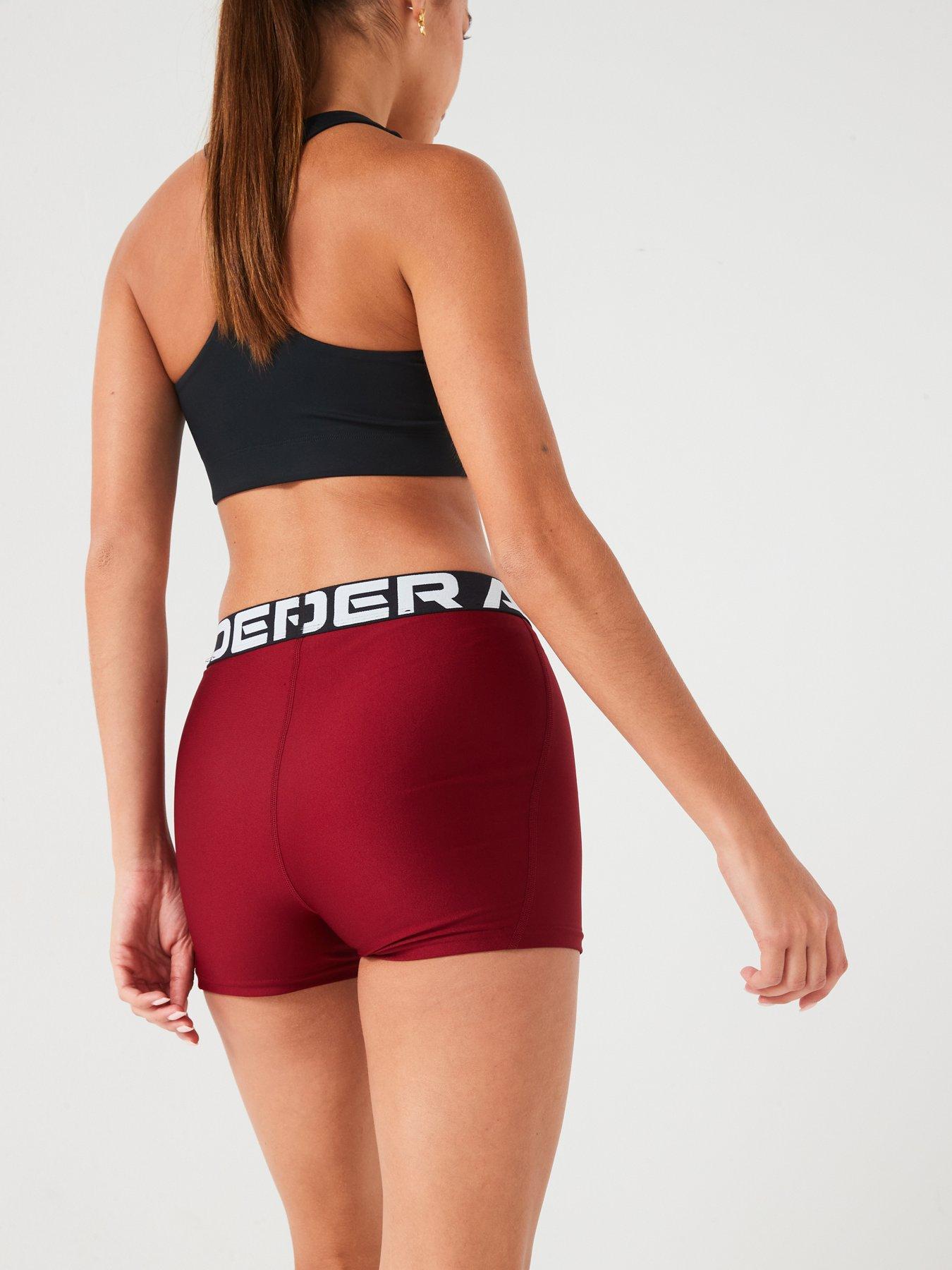 under-armour-womens-training-heat-gear-authentics-shorty-burgundyoutfit