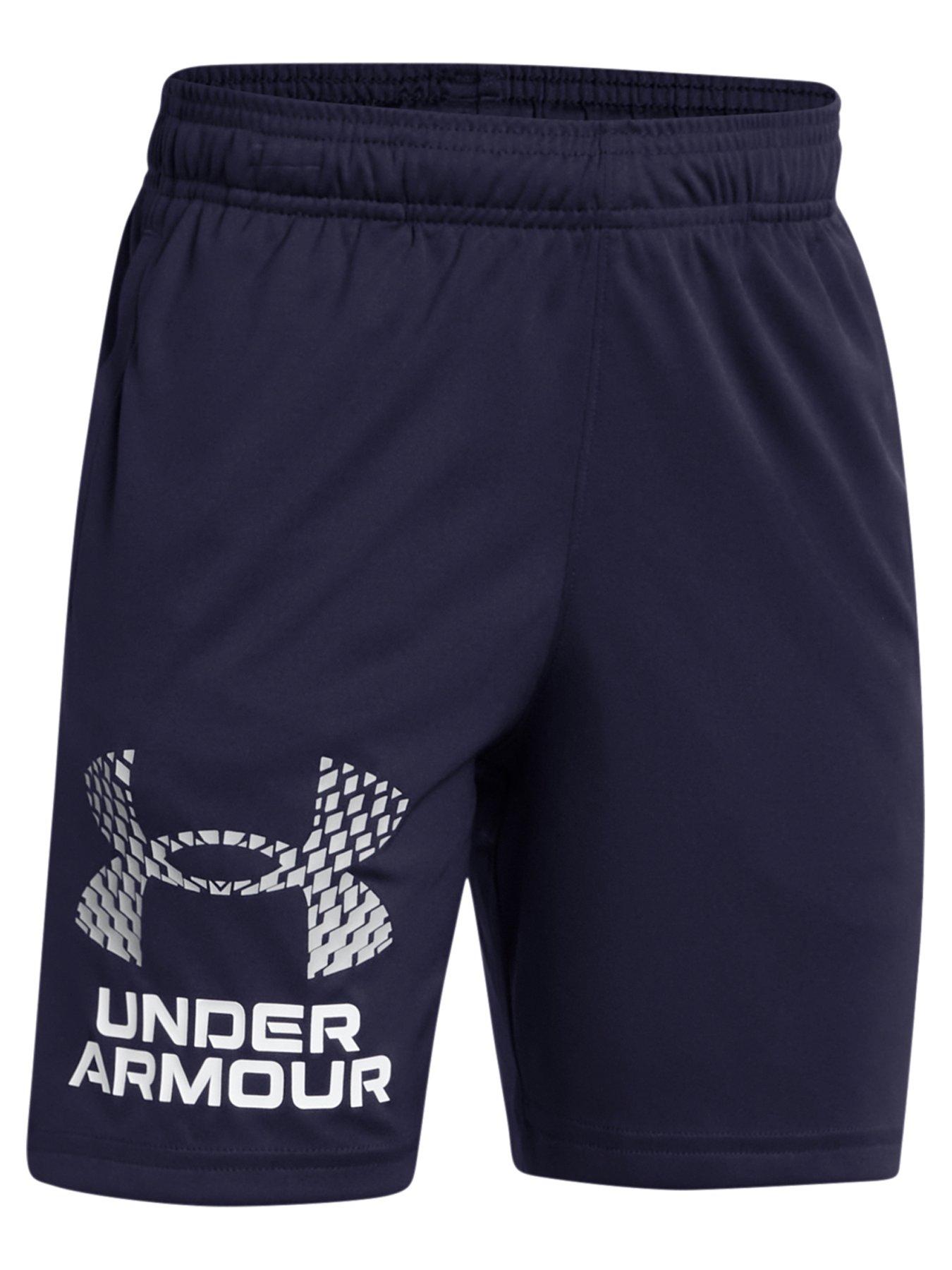 under-armour-boys-training-tech-logo-shorts-navyoutfit