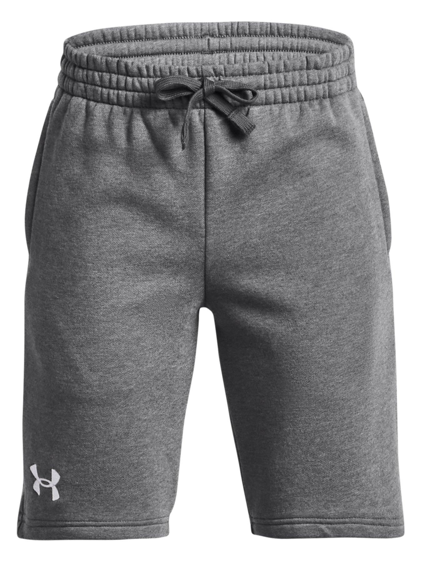 under-armour-boys-training-rival-fleece-shorts-grey