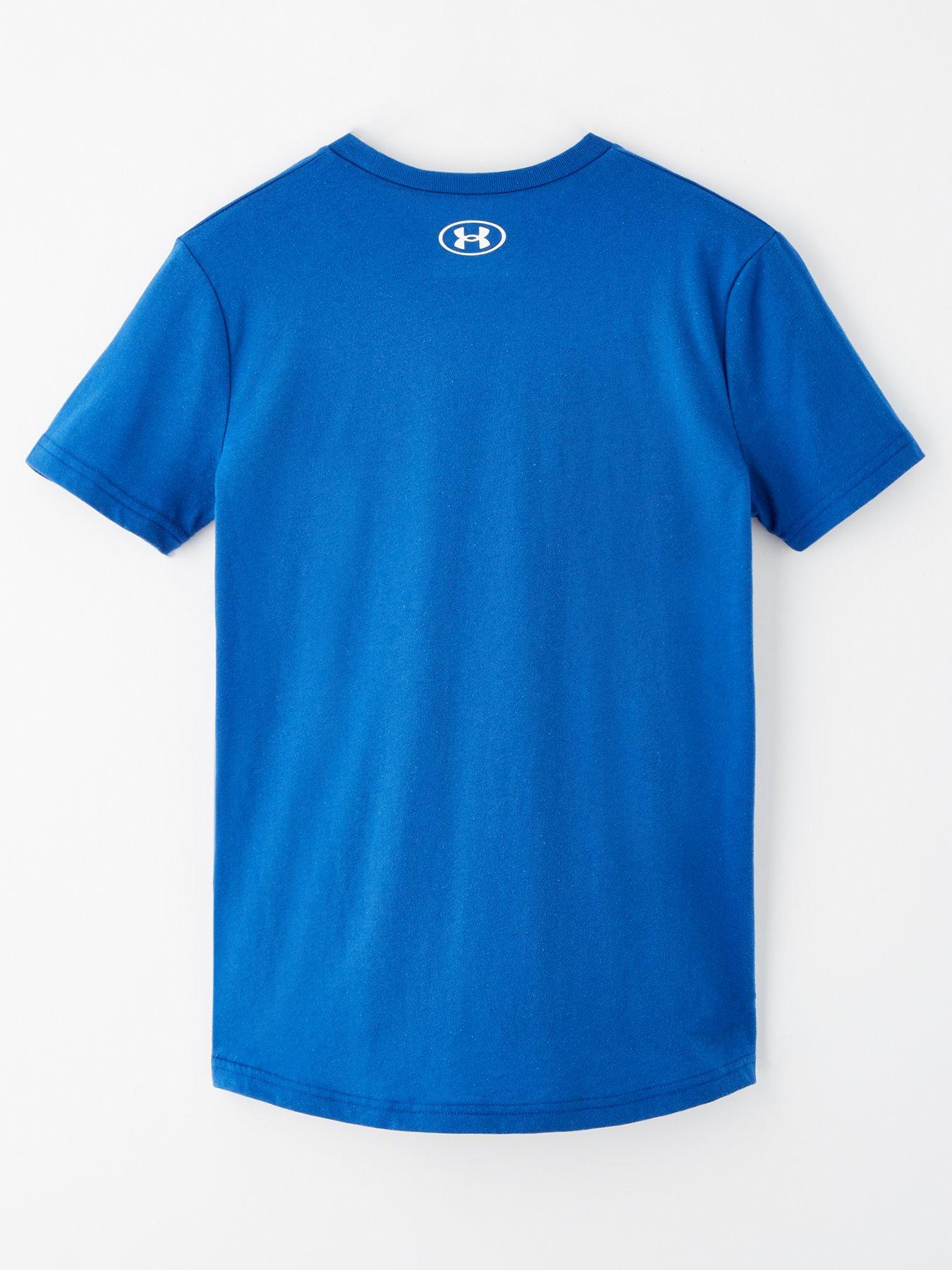 under-armour-boys-training-sportstyle-logo-t-shirt-blueback