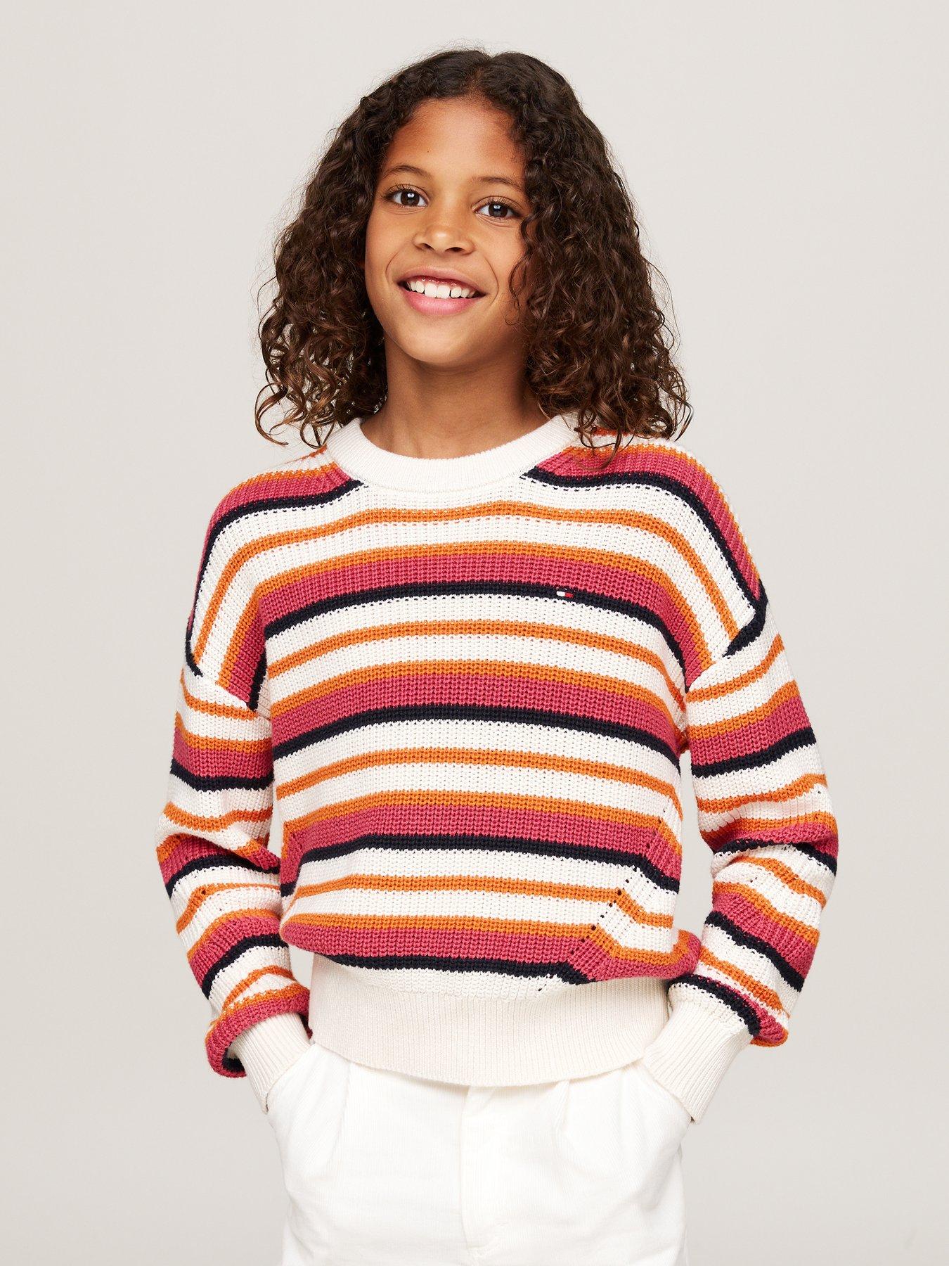 tommy-hilfiger-girls-essential-stripe-sweater-multi