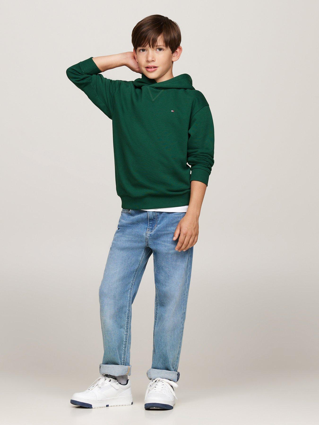 tommy-hilfiger-boys-timeless-hoodie-greenoutfit