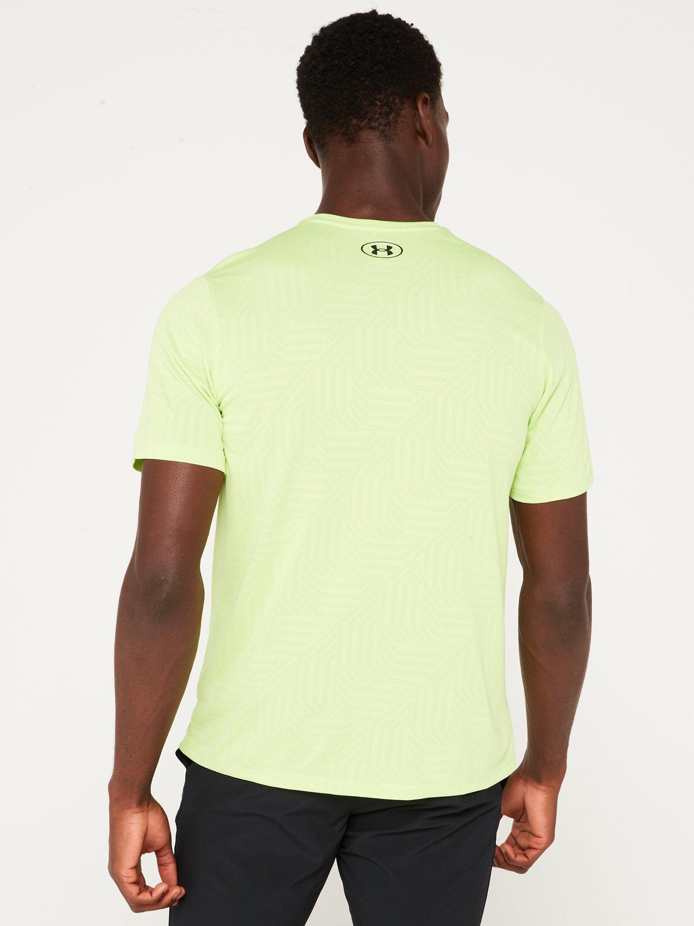 under-armour-mens-training-tech-vent-geotessa-t-shirt-greenstillFront