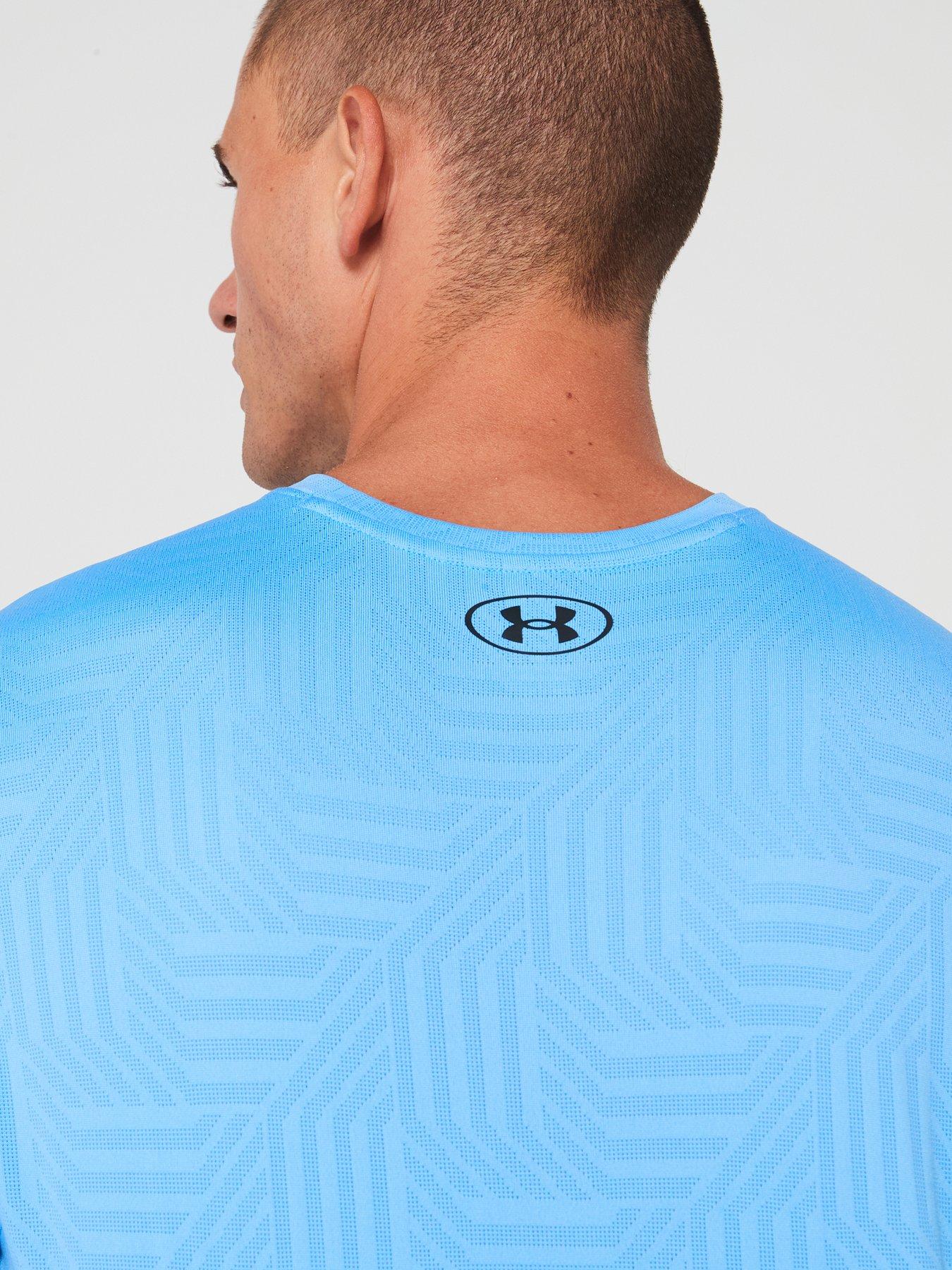 under-armour-mens-training-tech-vent-geotessa-t-shirt-bluedetail