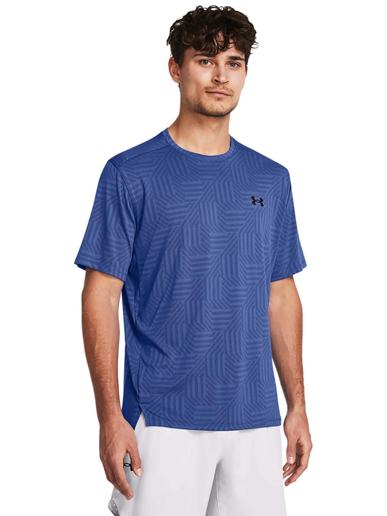 under-armour-mens-training-tech-vent-geotessa-t-shirt-blue