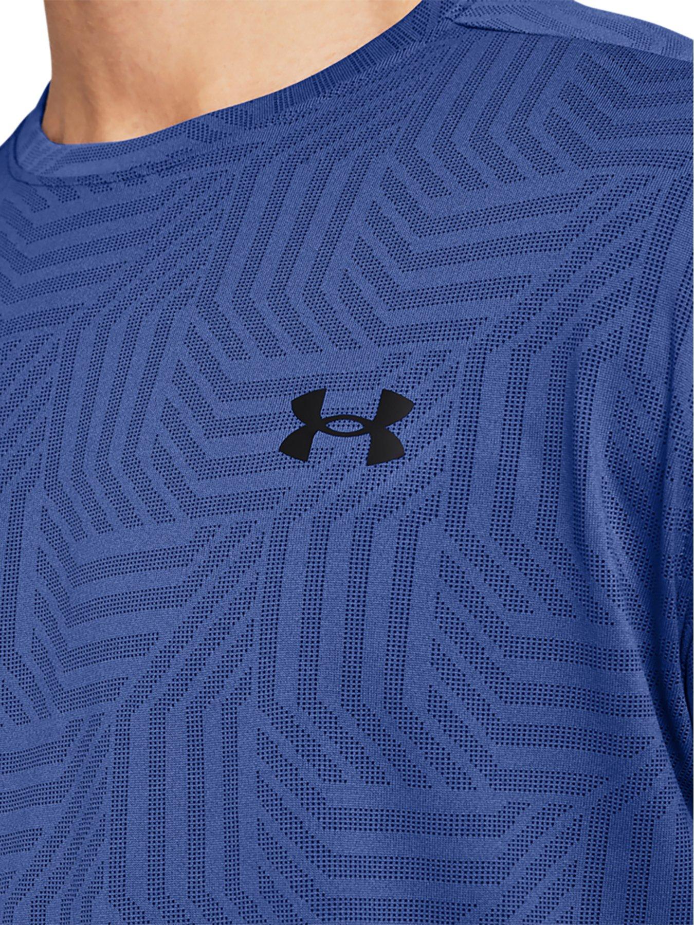 under-armour-mens-training-tech-vent-geotessa-t-shirt-blueoutfit