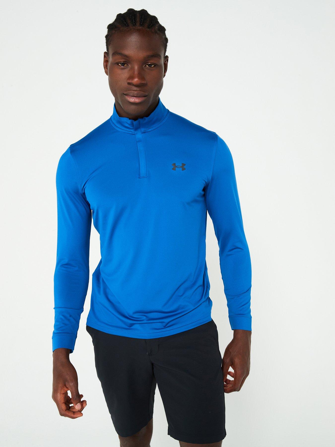 under-armour-mens-golf-playoff-14-zip-top-blue